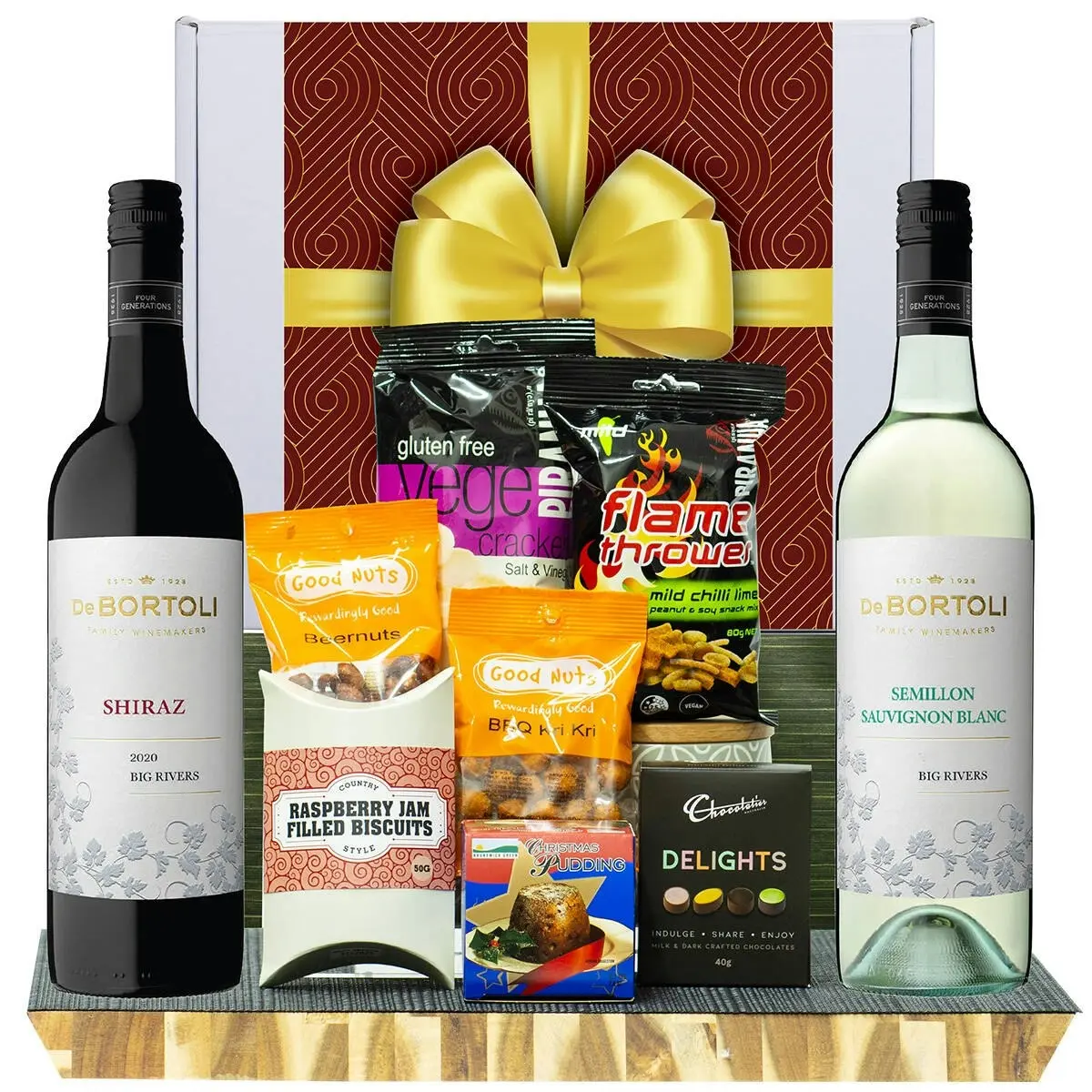 27023A Christmas Hamper with De Bortoli Big Rivers Shiraz