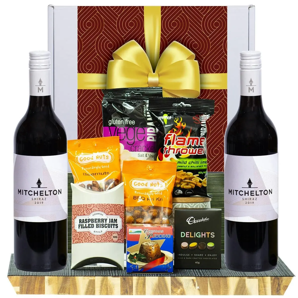 27051A Christmas Hamper with Mitchelton Shiraz