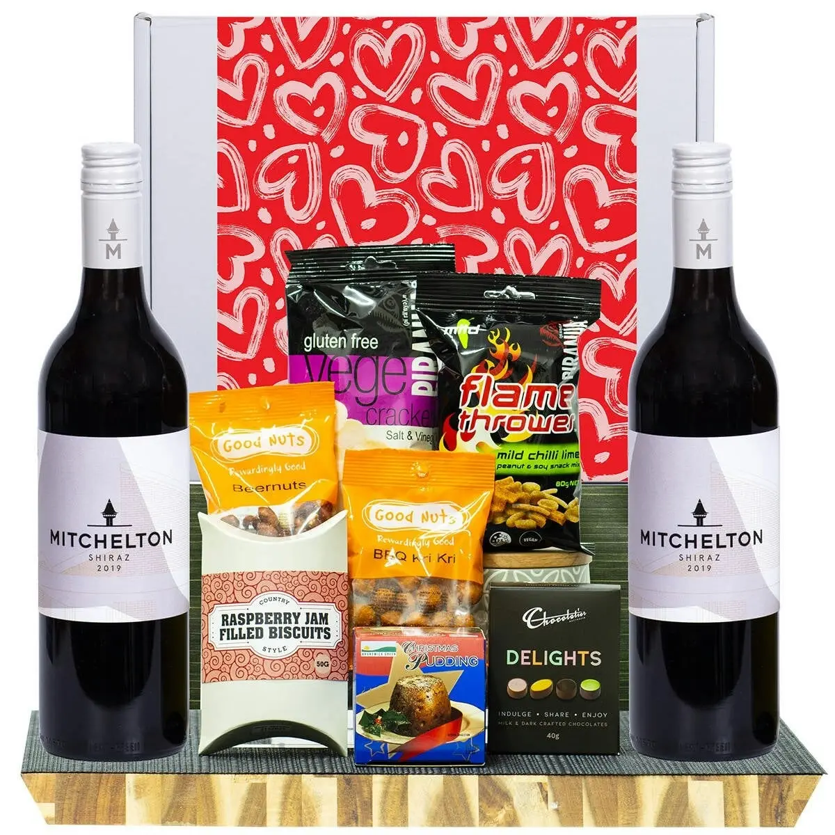 27051L Christmas Hamper with Mitchelton Shiraz