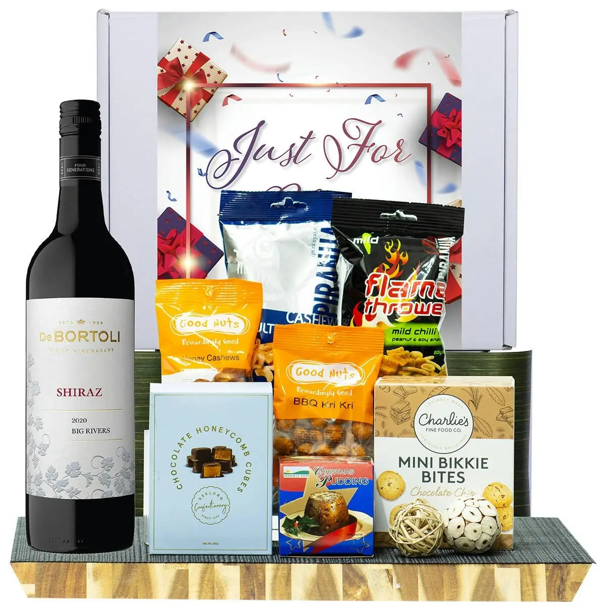 27121E Just For You Hamper with De Bortoli Big Rivers Shiraz