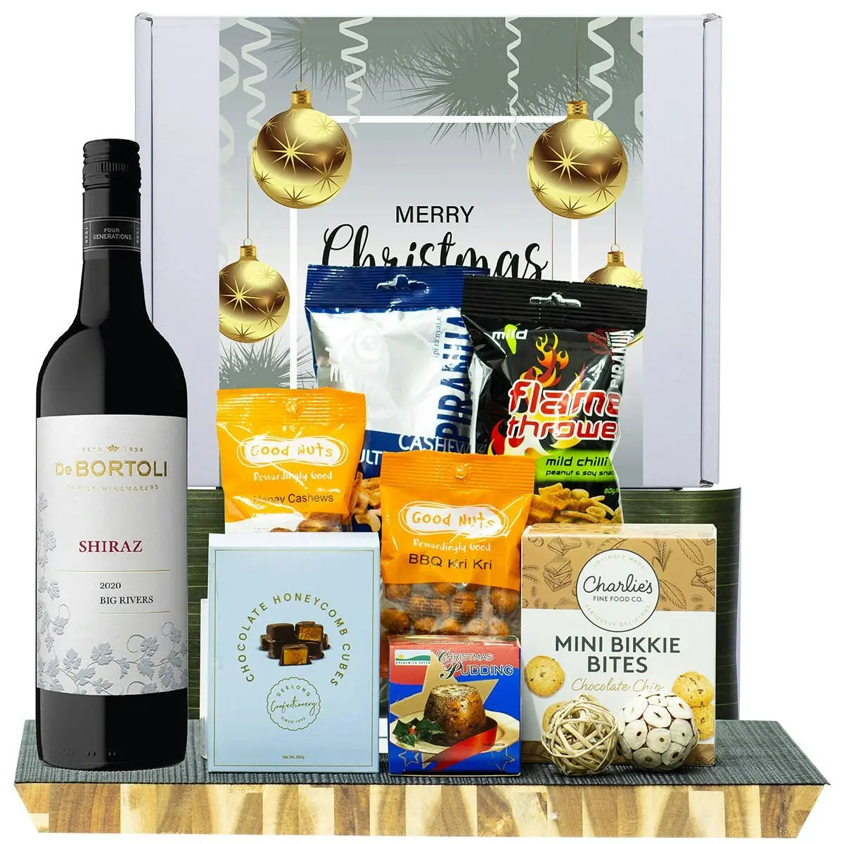 27121U Christmas Hamper with De Bortoli Big Rivers Shiraz