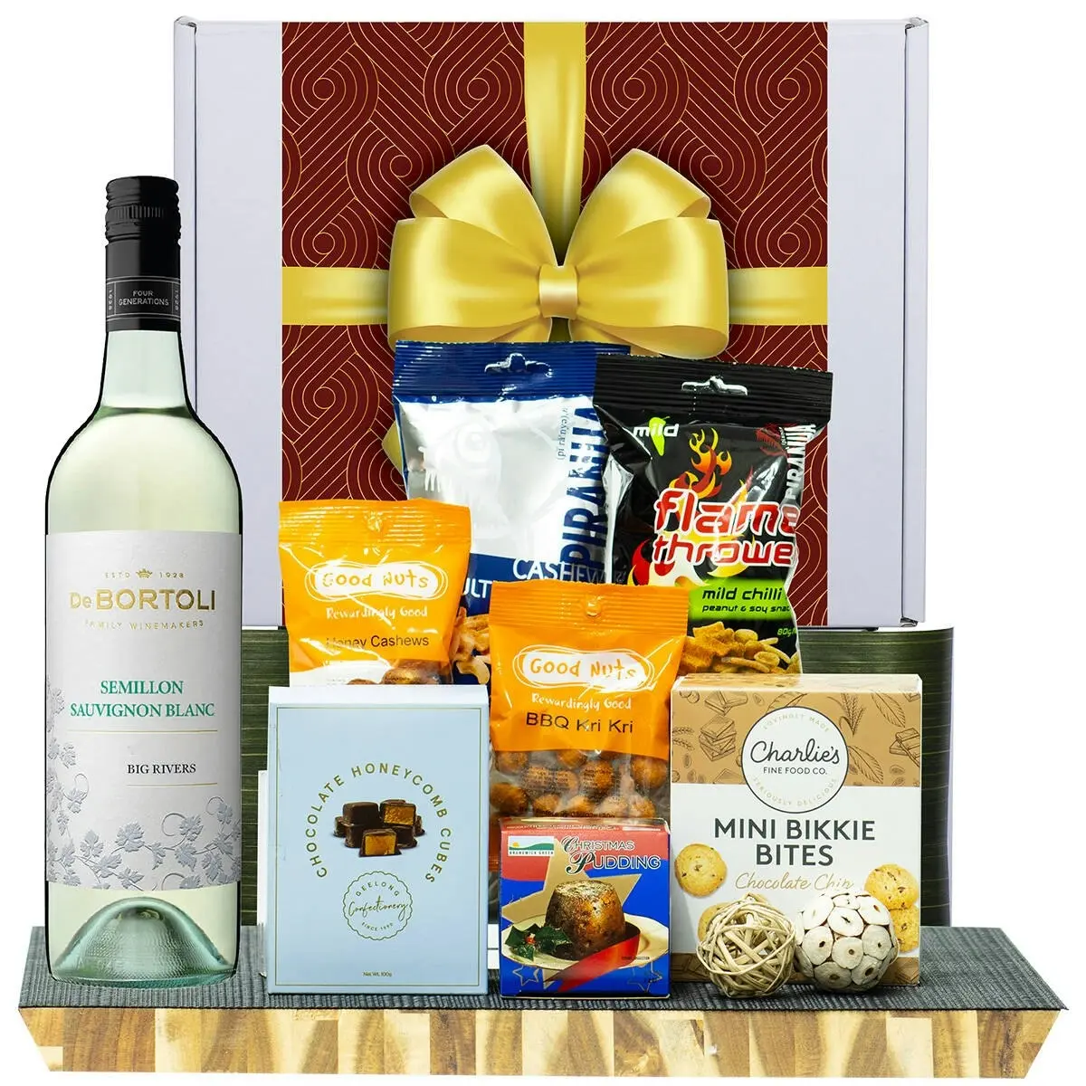 27122A Christmas Hamper with De Bortoli Big Rivers Semillon Sauvignon Blanc