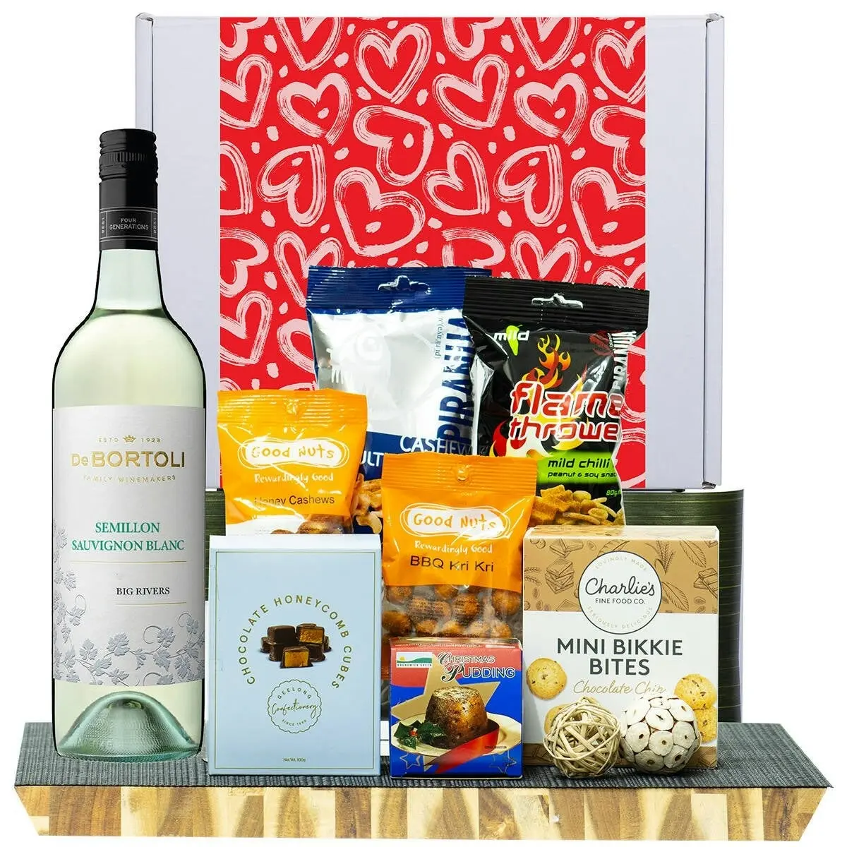 27122L Christmas Hamper with De Bortoli Big Rivers Semillon Sauvignon Blanc