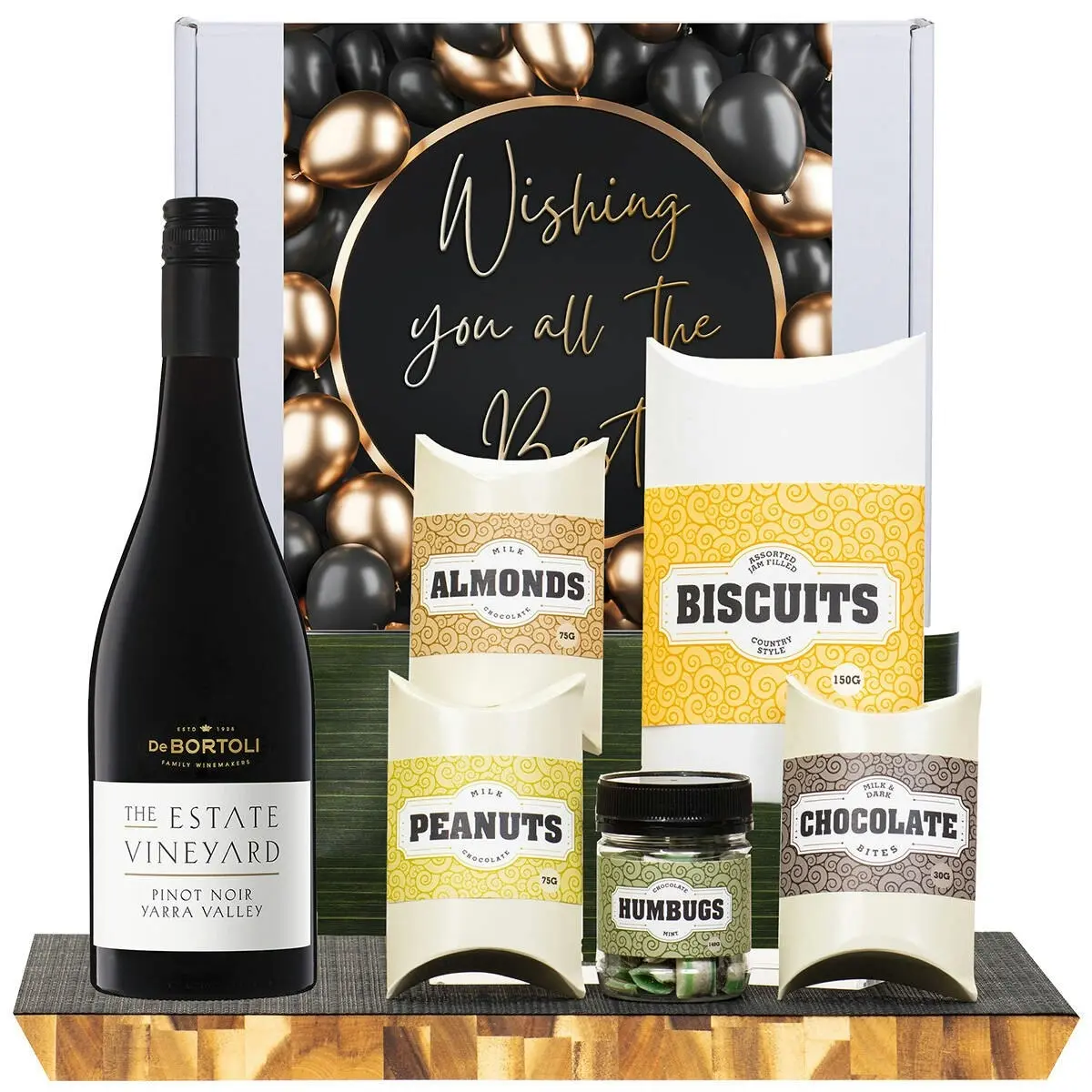 21427D All The Best Gourmet Hamper with De Bortoli The Estate Collection