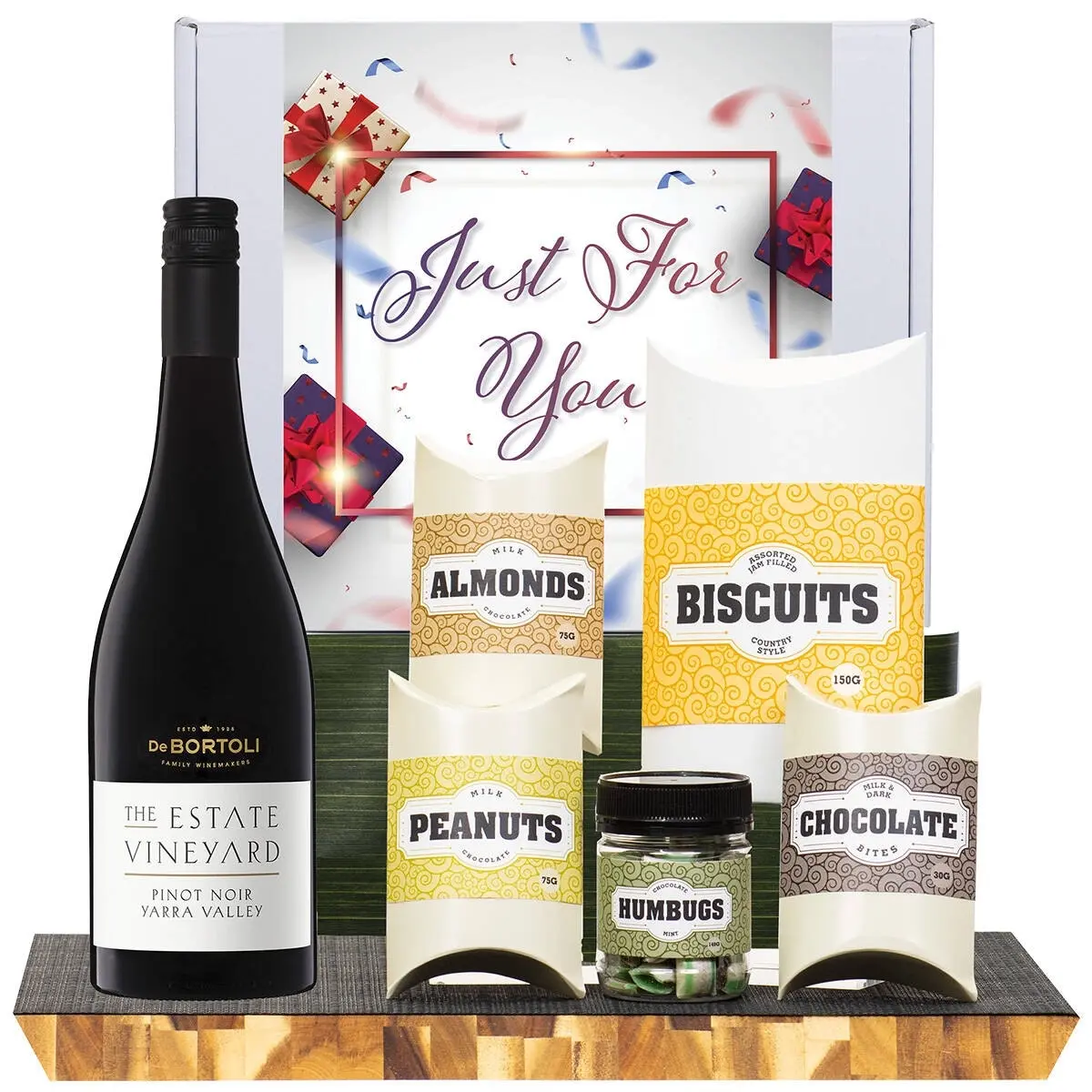 21427E Just For You Gourmet Hamper with De Bortoli The Estate Collection