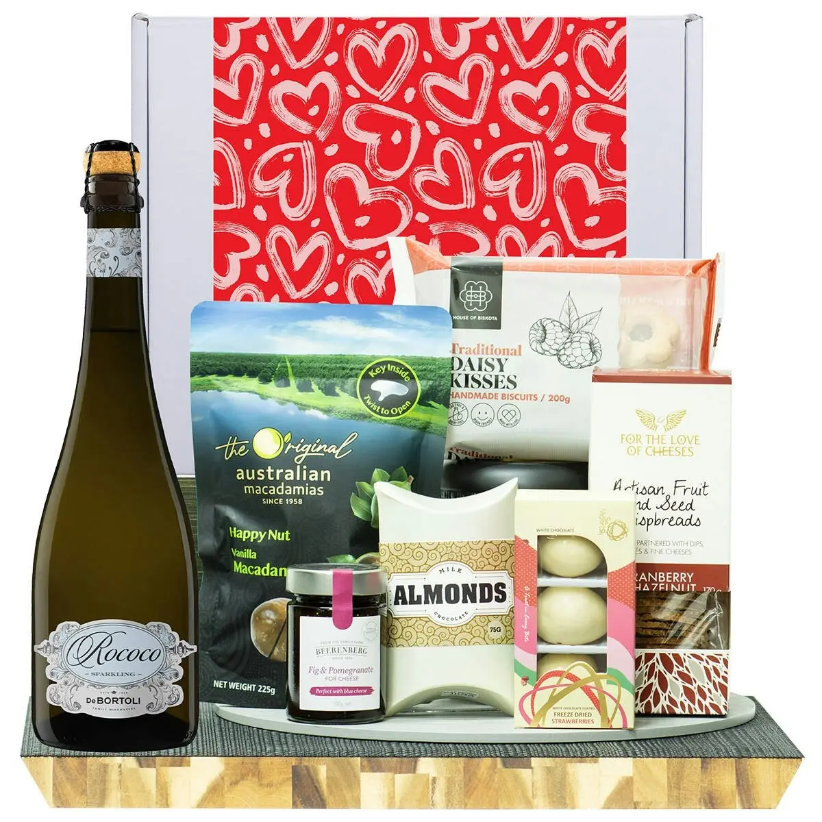 22736L Gourmet Hamper with De Bortoli Rococo Premium Cuvee