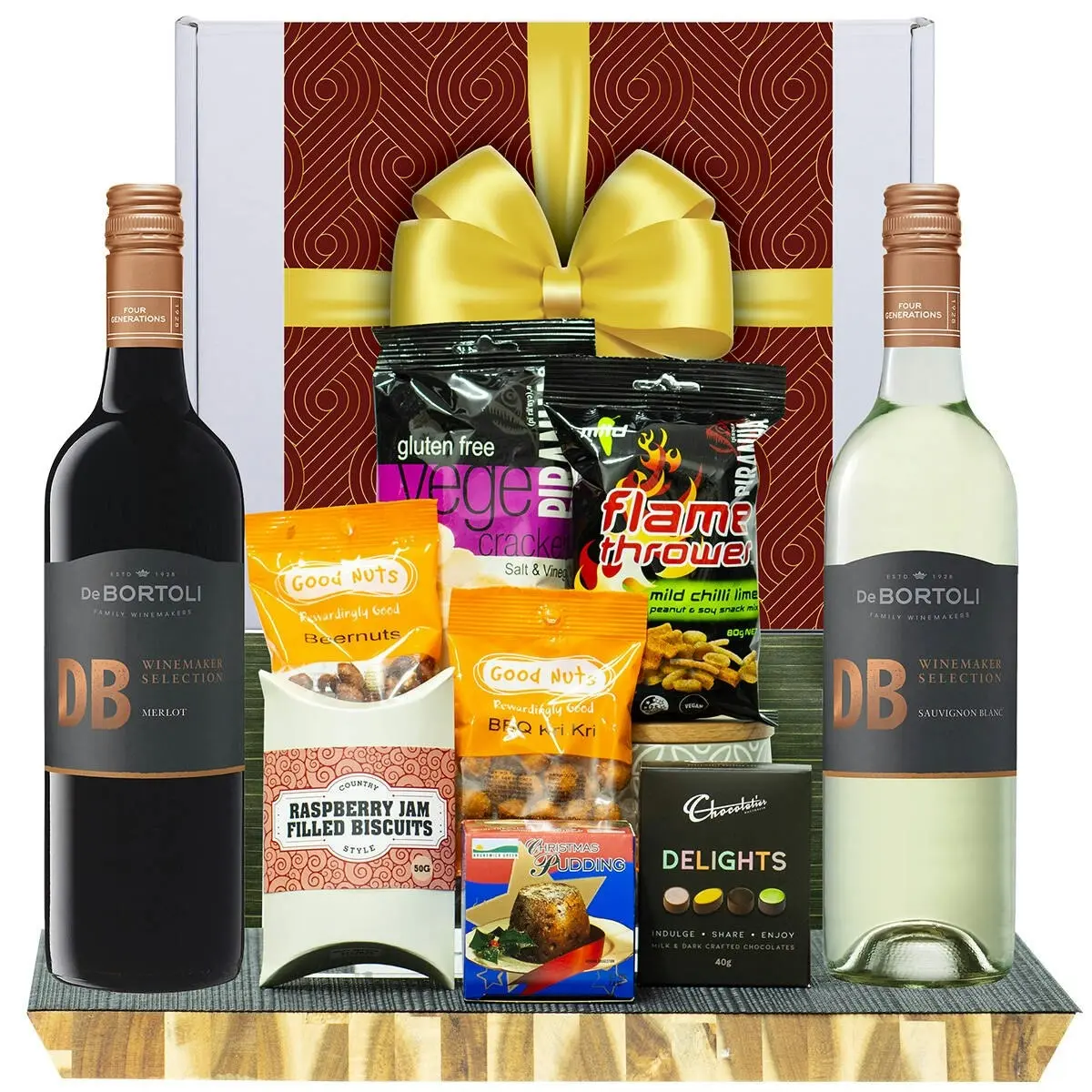 27026A Christmas Hamper with De Bortoli DB Merlot