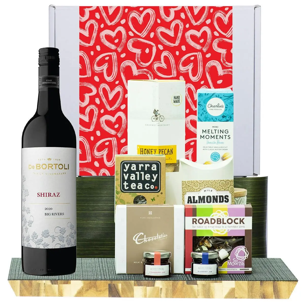 24121L Gourmet Hamper with De Bortoli Big Rivers Shiraz