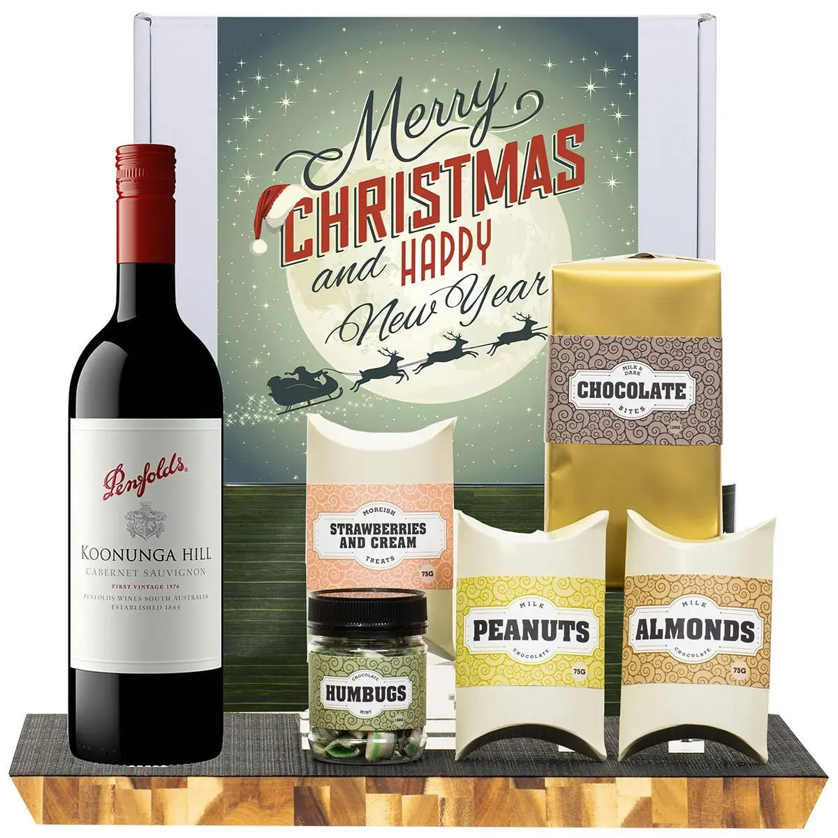 21202V Christmas Gourmet Hamper with Penfolds Koonunga Hill Cabernet Sauvignon