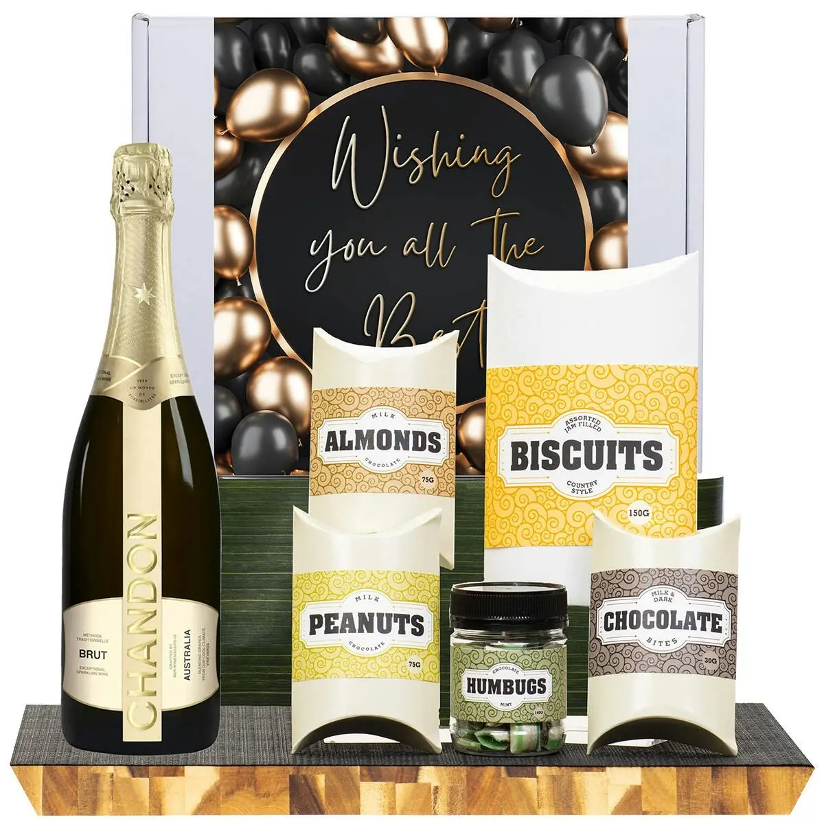 21463D All The Best Gourmet Hamper with Chandon NV