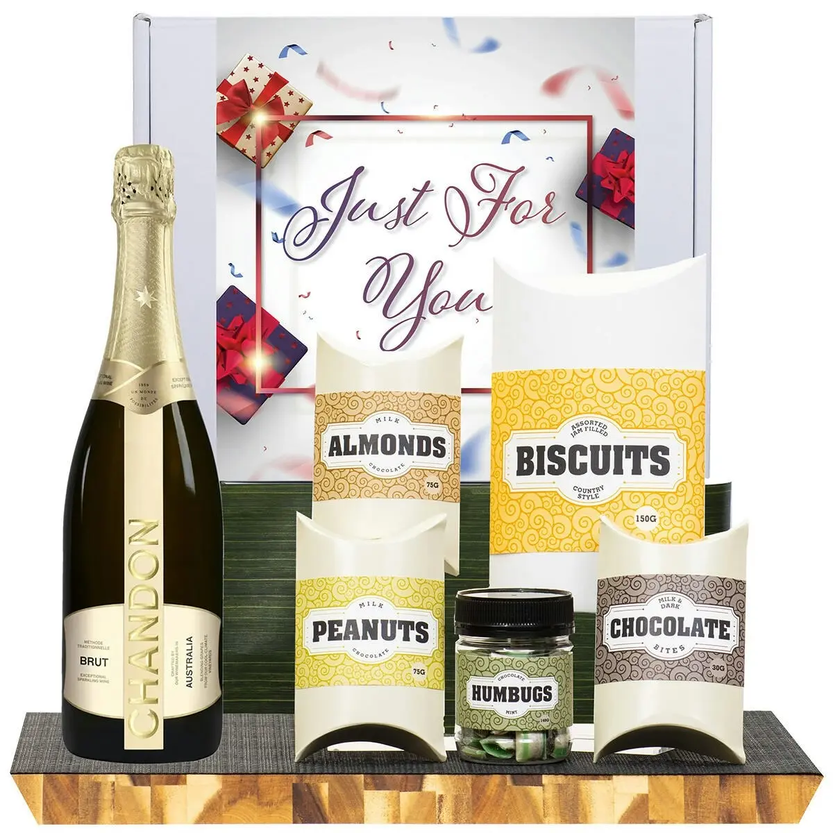 21463E Just For You Gourmet Hamper with Chandon NV