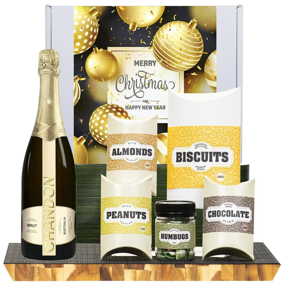 21463U Christmas Gourmet Hamper with Chandon NV