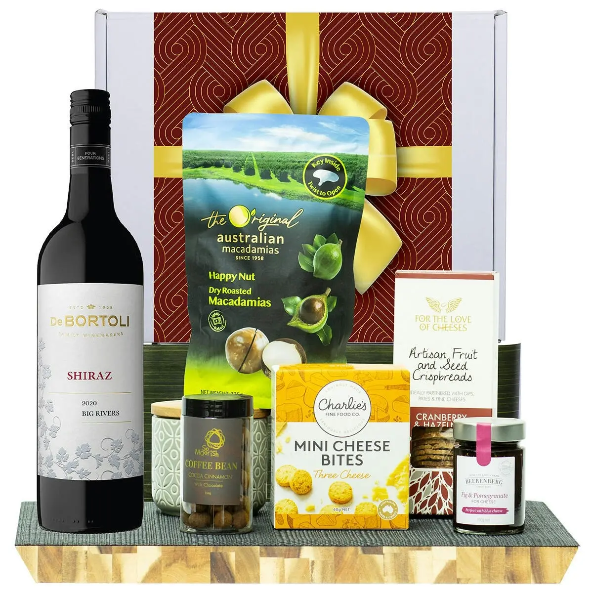 21921A Gourmet Hamper with De Bortoli Big Rivers Shiraz