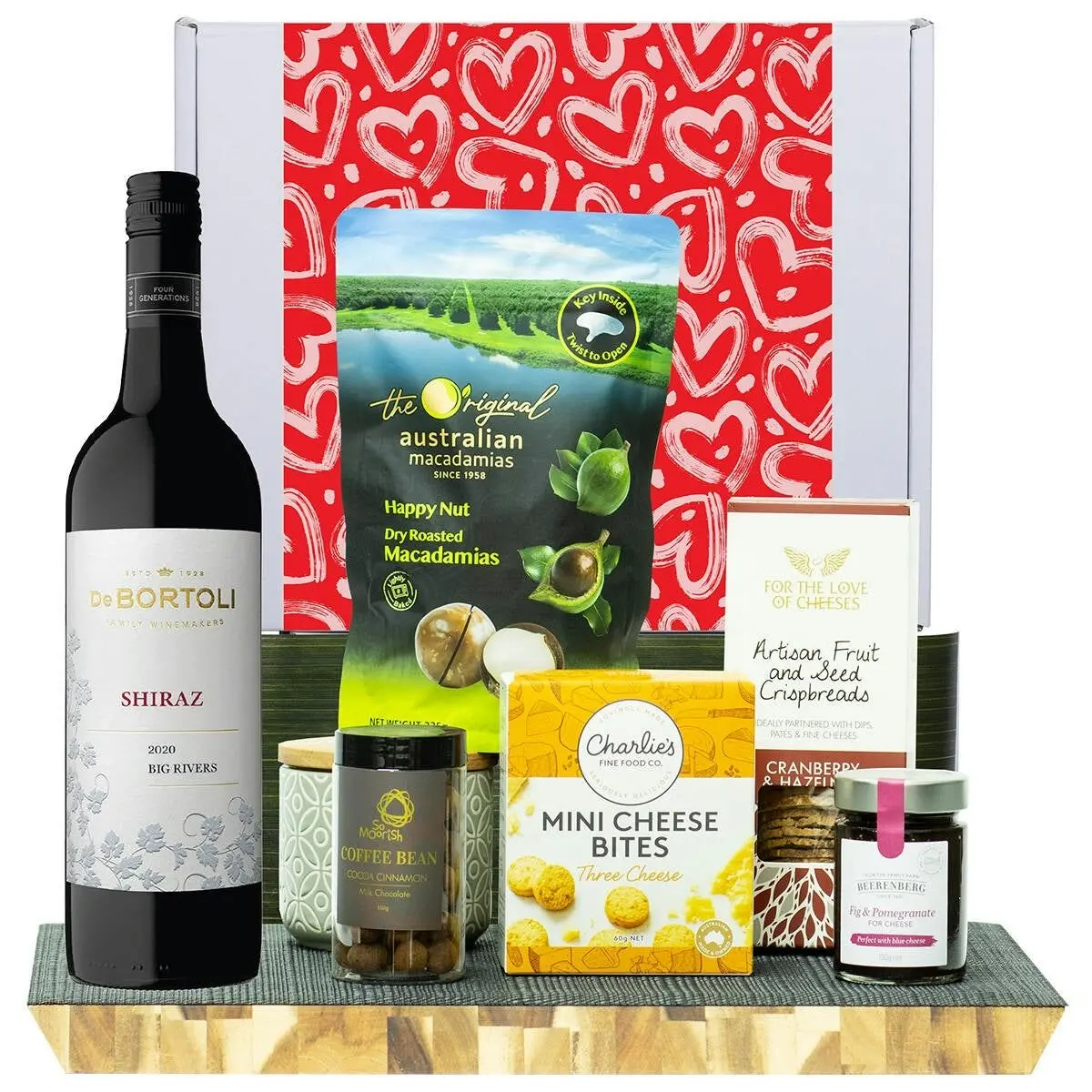 21921L Gourmet Hamper with De Bortoli Big Rivers Shiraz