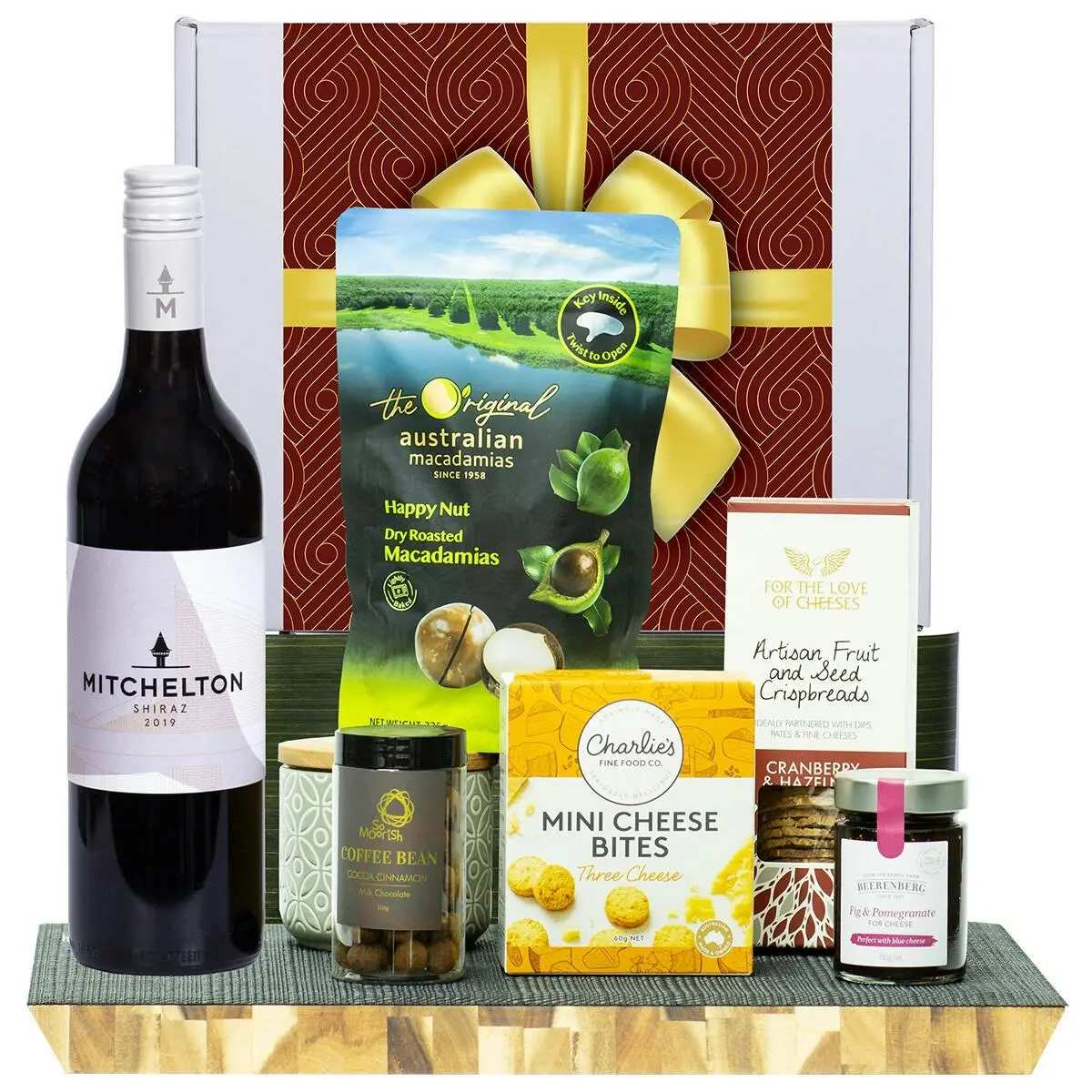 21951A Gourmet Hamper with Mitchelton Shiraz