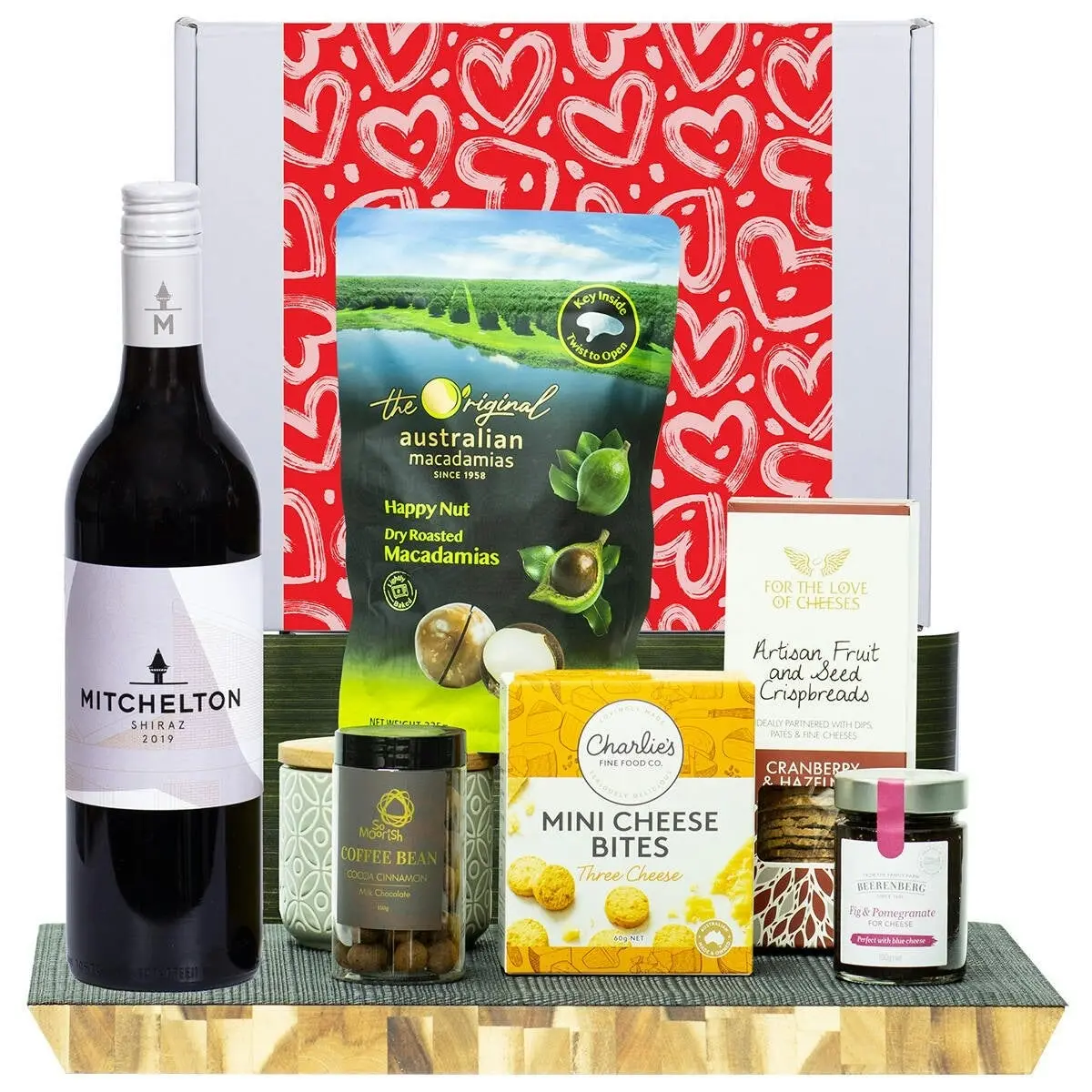 21951L Gourmet Hamper with Mitchelton Shiraz