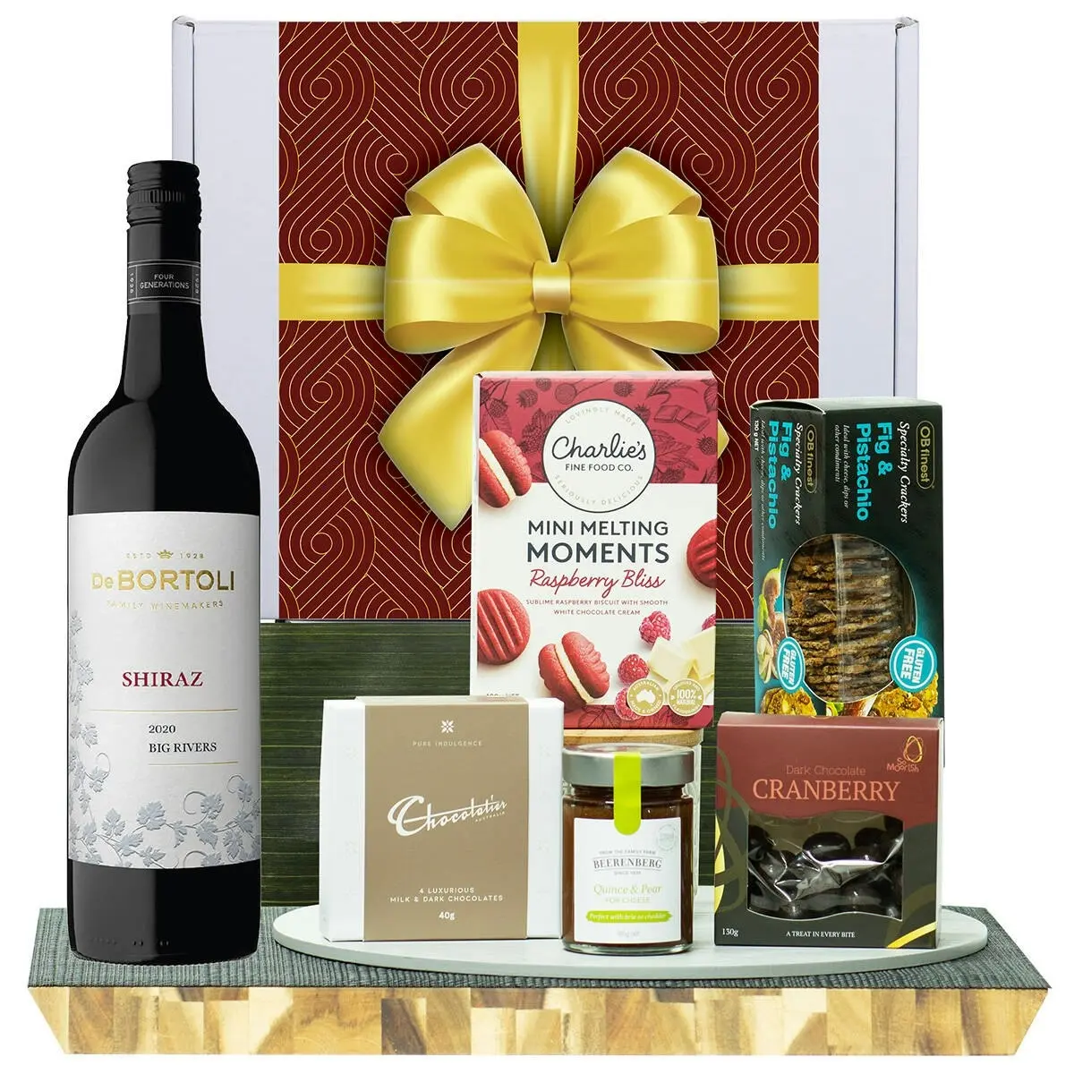 22021A Gourmet Hamper with De Bortoli Big Rivers Shiraz