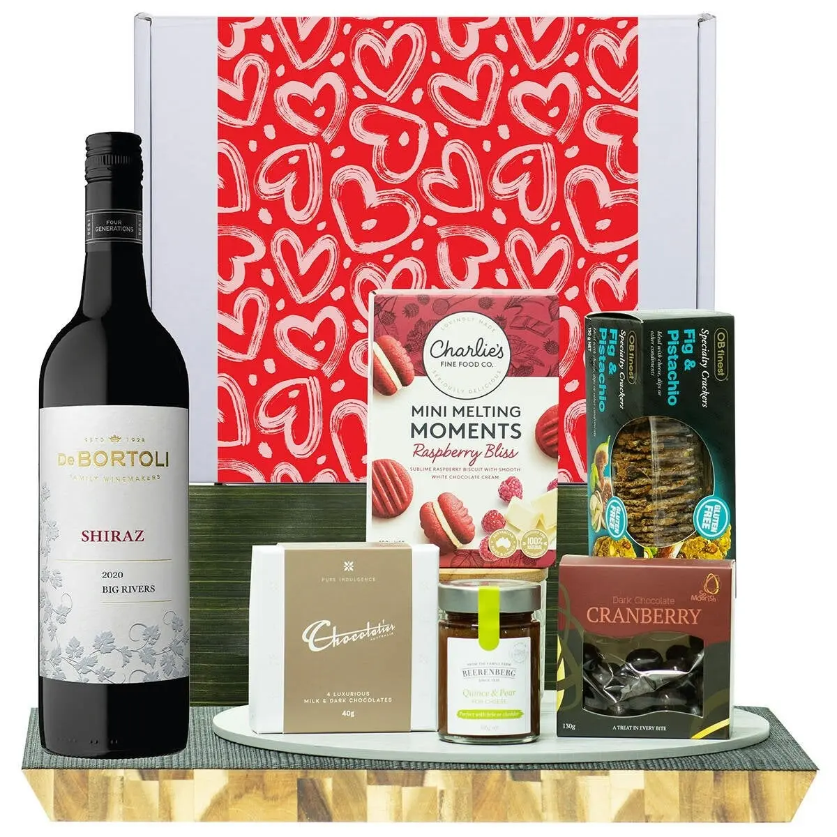 22021L Gourmet Hamper with De Bortoli Big Rivers Shiraz