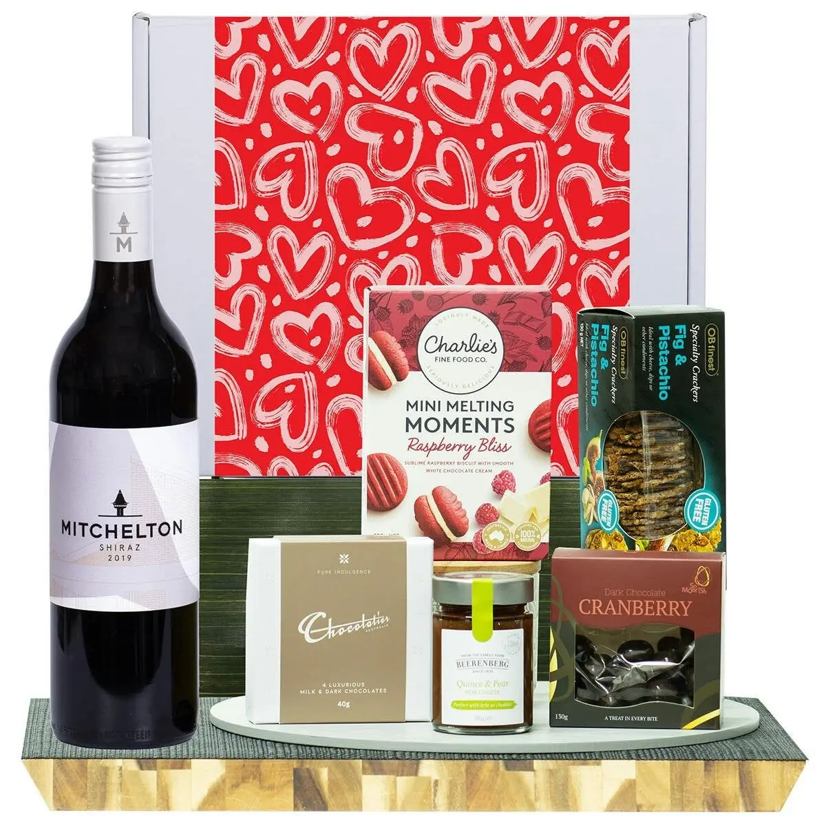 22051L Gourmet Hamper with Mitchelton Shiraz