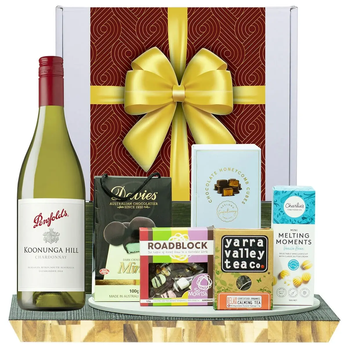 22103A Gourmet Hamper with Penfolds Koonunga Hill Chardonnay