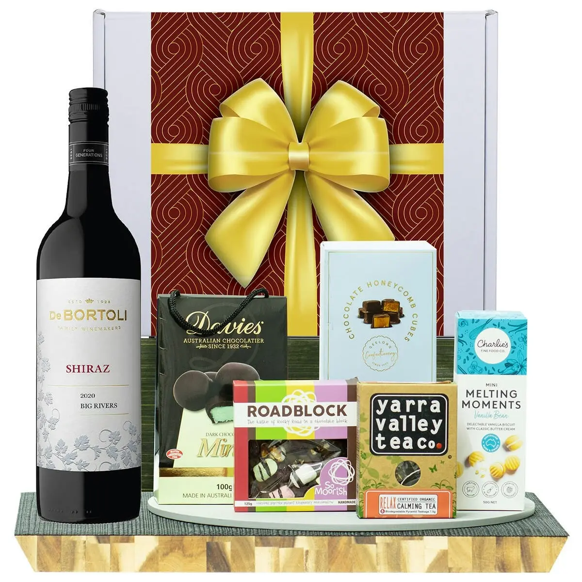 22121A Gourmet Hamper with De Bortoli Big Rivers Shiraz