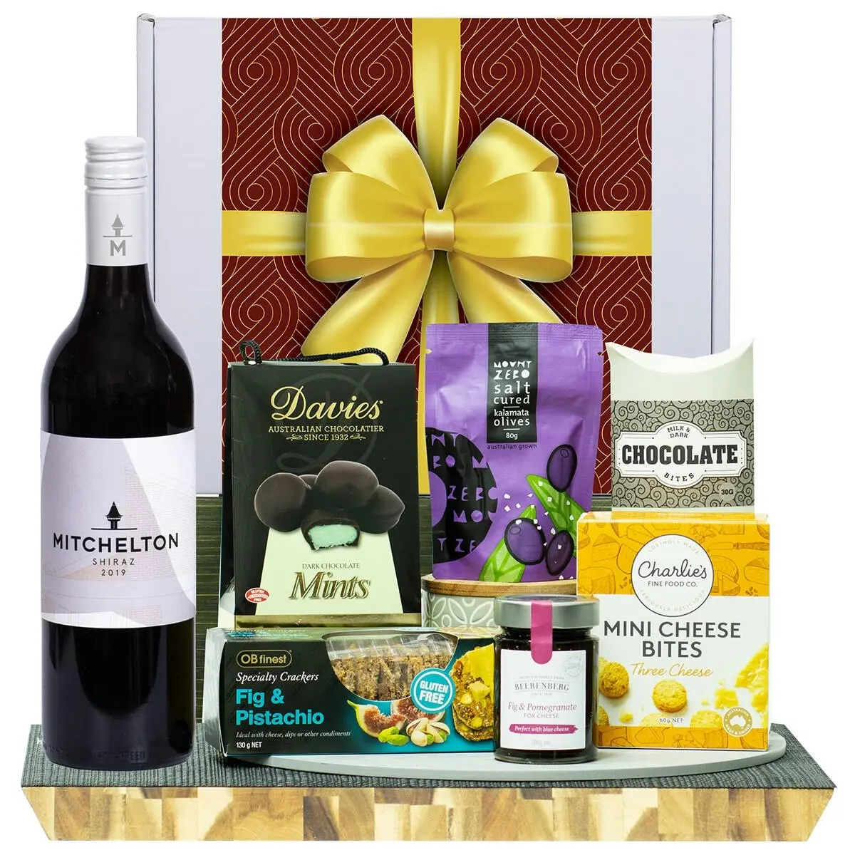 22251A Gourmet Hamper with Mitchelton Shiraz