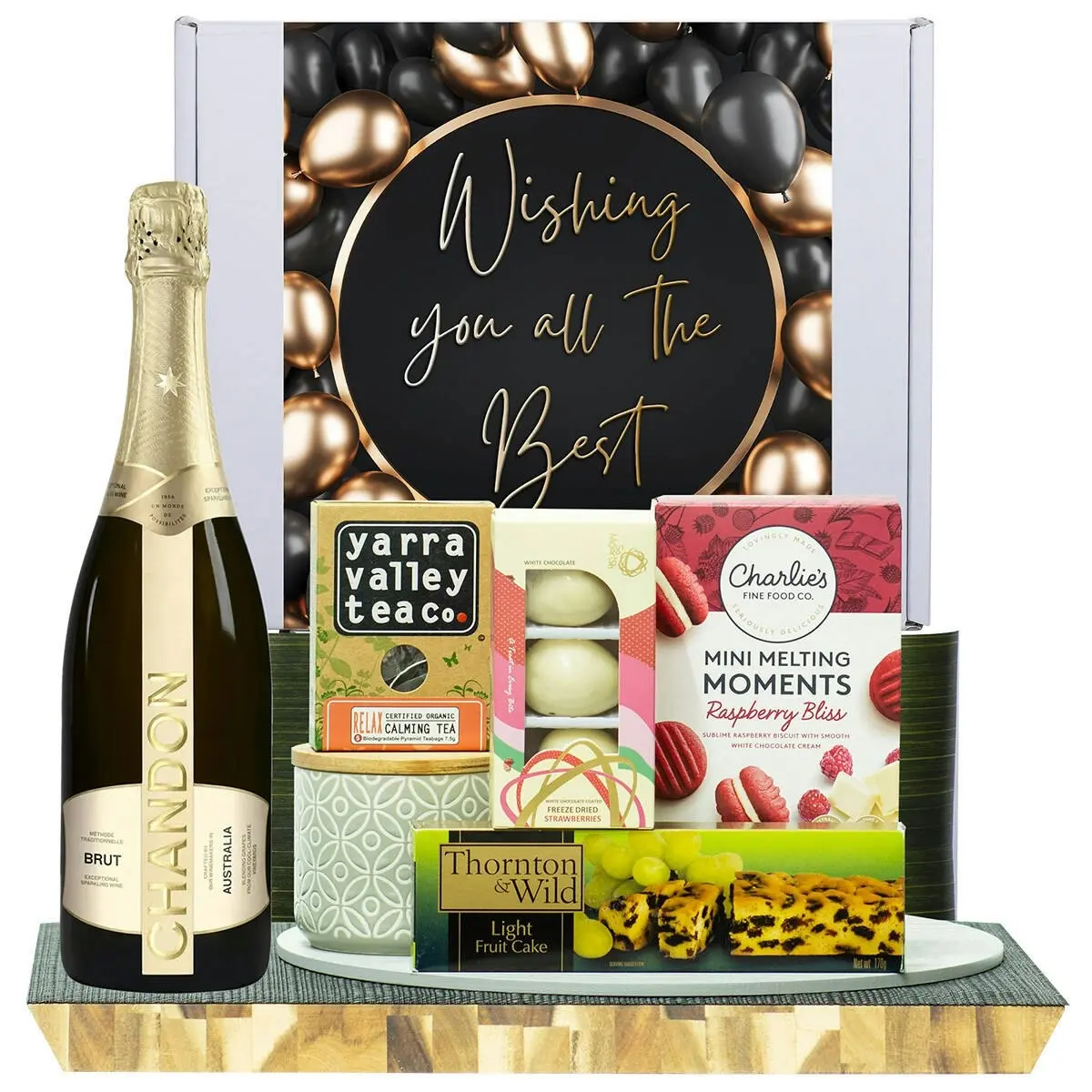 22363D All The Best Gourmet Hamper with Chandon NV