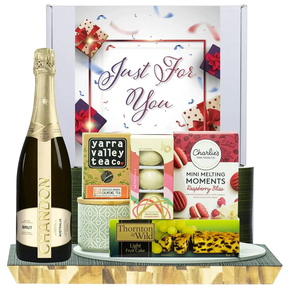 22363E Just For You Gourmet Hamper with Chandon NV