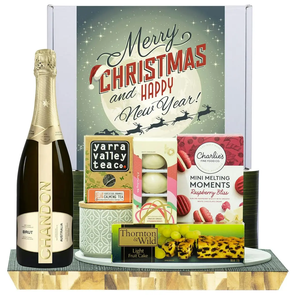 22363W Christmas Gourmet Hamper with Chandon NV