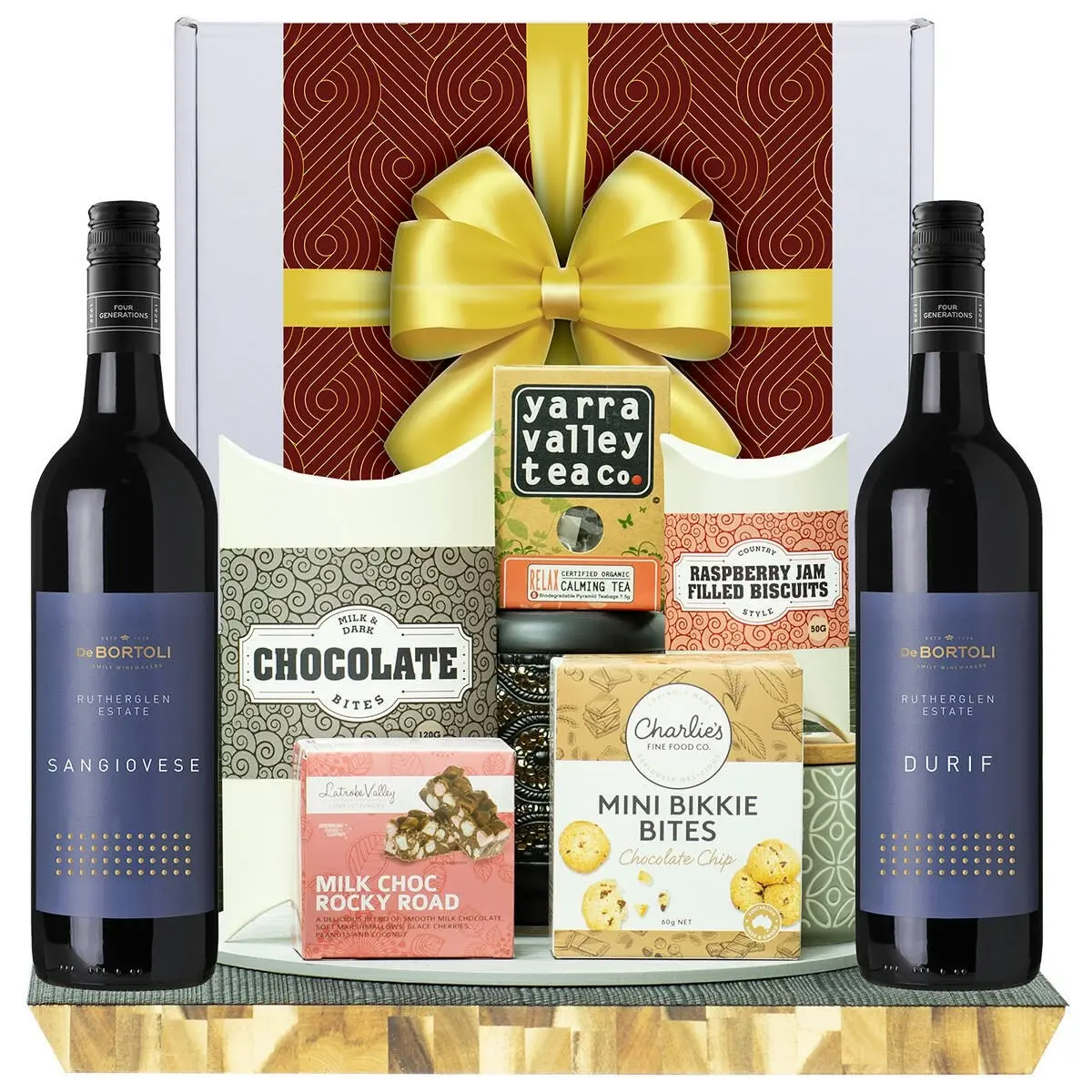 22632A Gourmet Food Hamper with De Bortoli Rutherglen