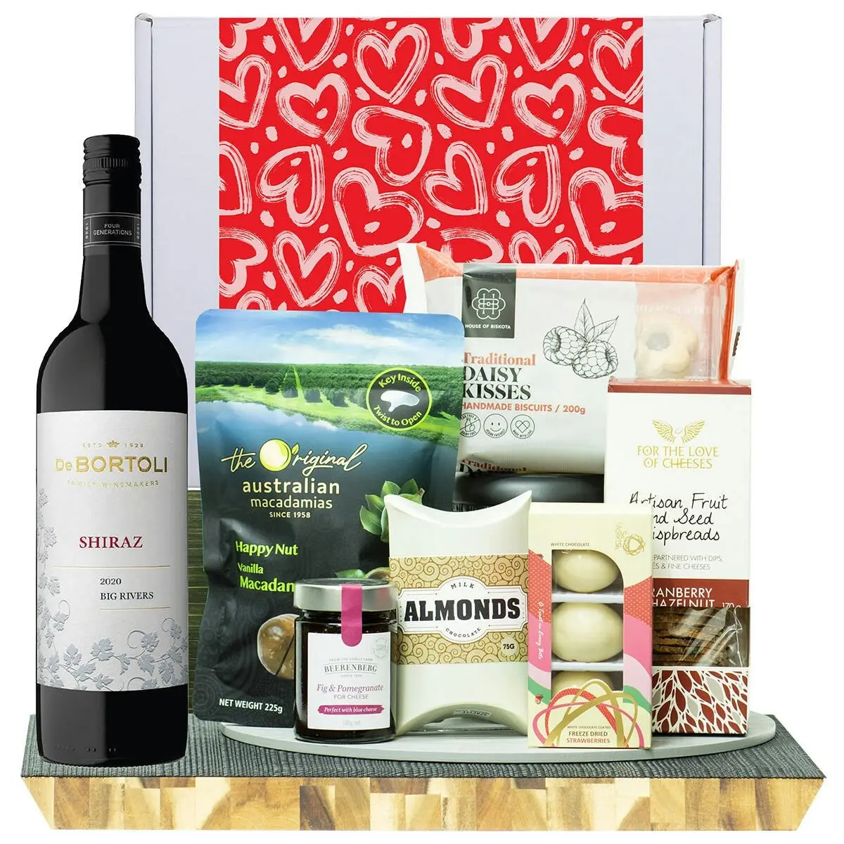 22721L Gourmet Hamper with De Bortoli Big Rivers Shiraz