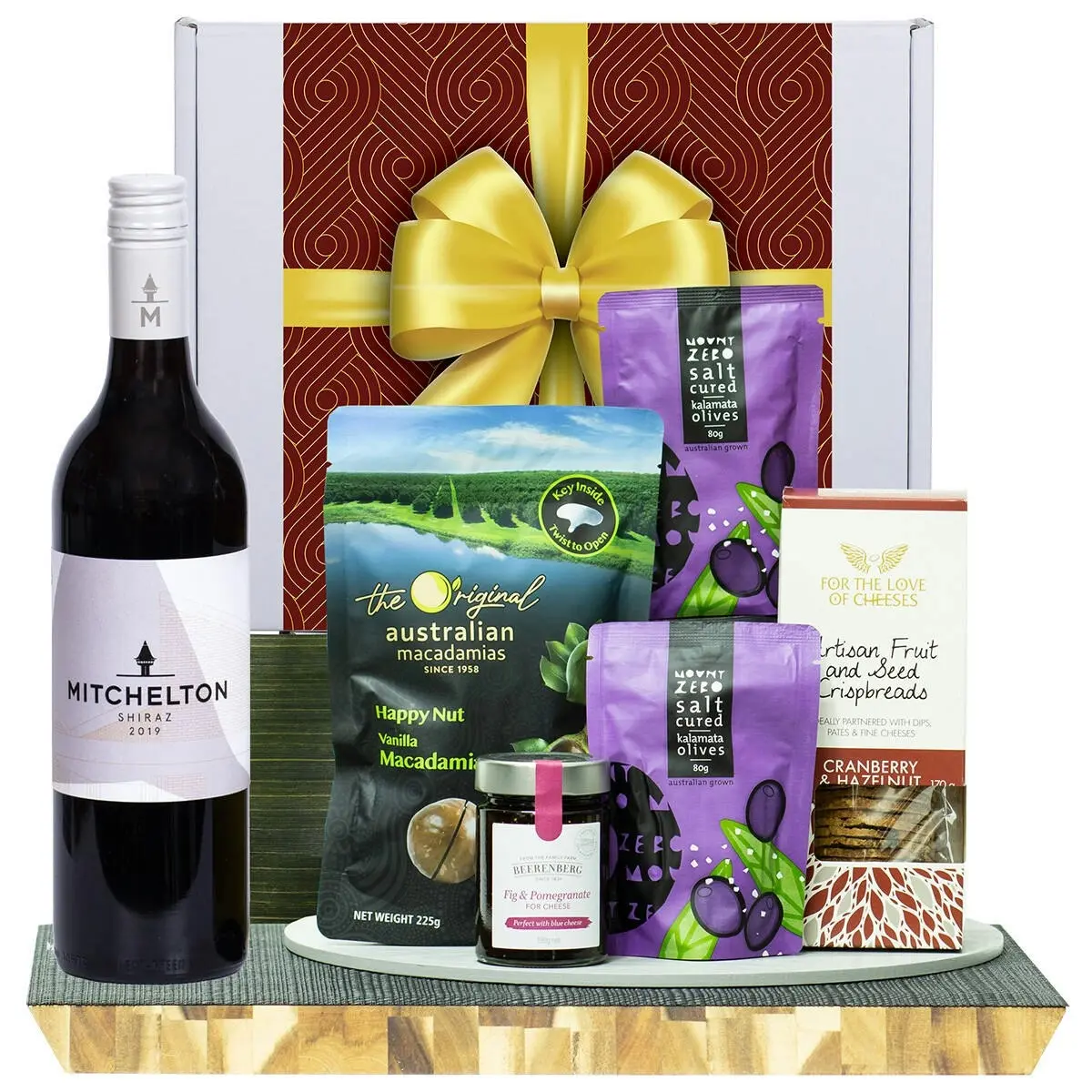 22851A Gourmet Hamper with Mitchelton Shiraz