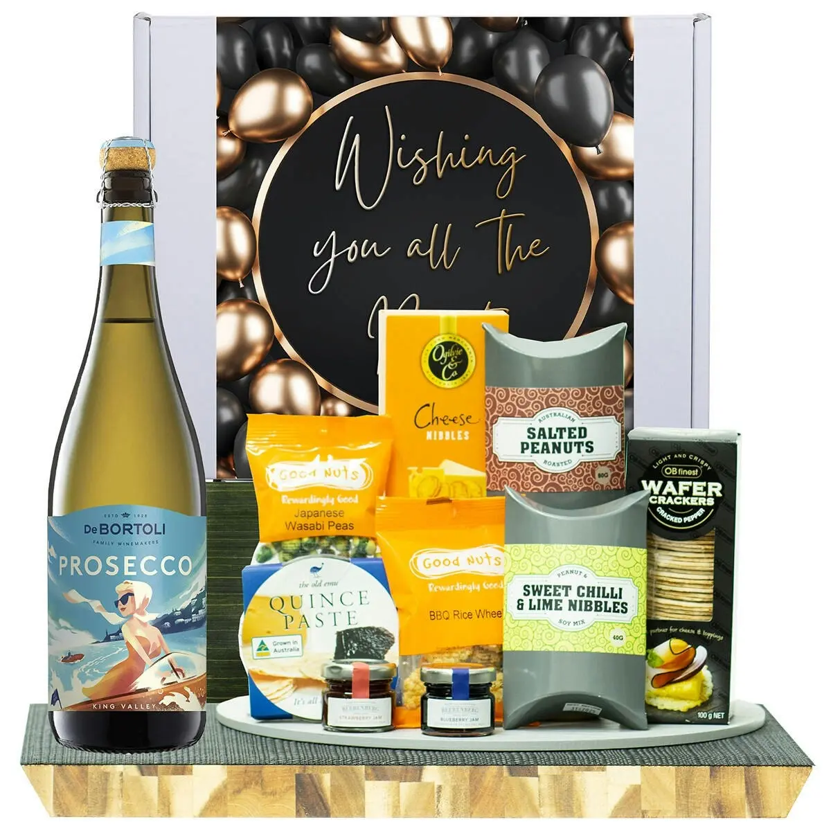 22937D All The Best Gourmet Hamper with De Bortoli King Valley Prosecco