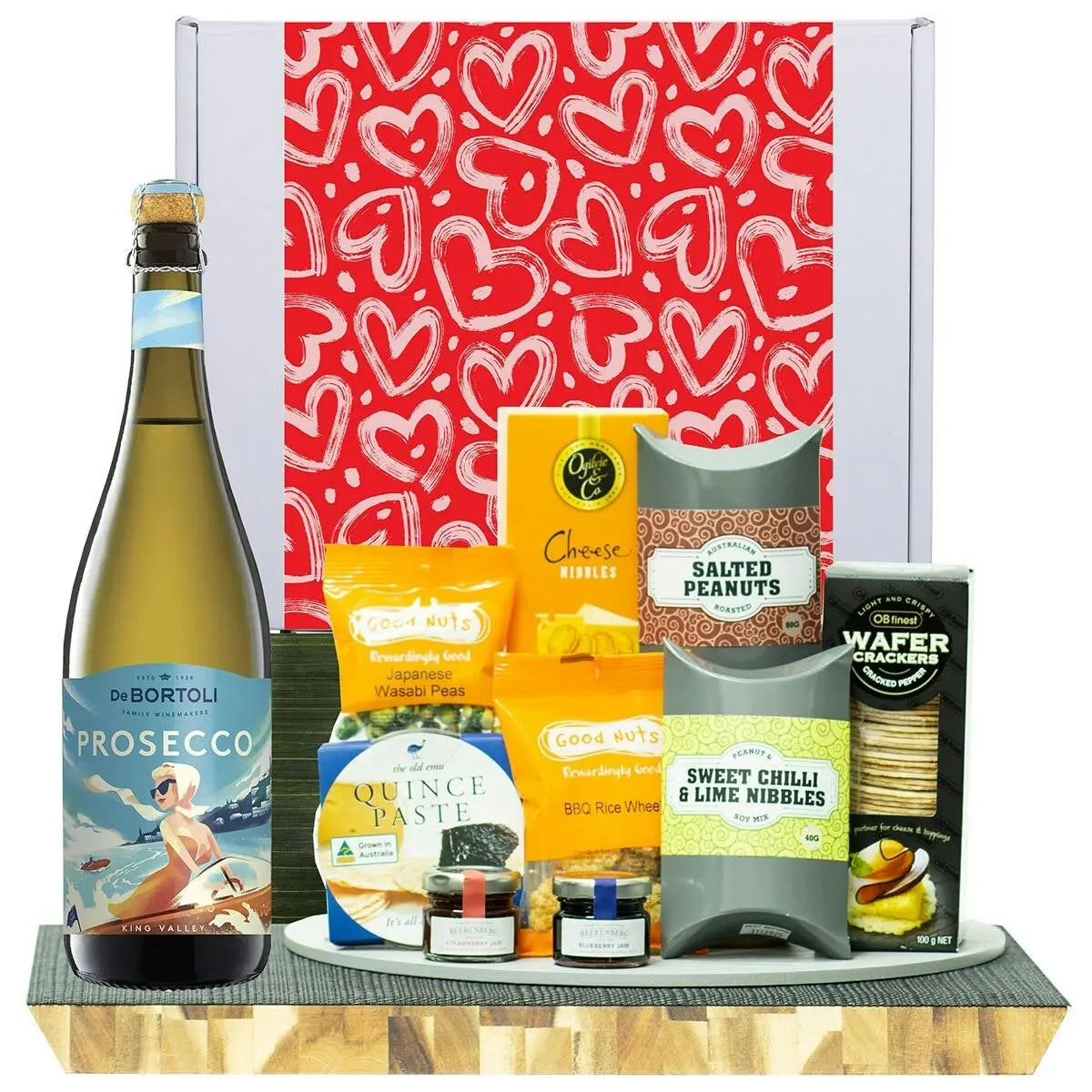 22937L Gourmet Hamper with De Bortoli King Valley Prosecco