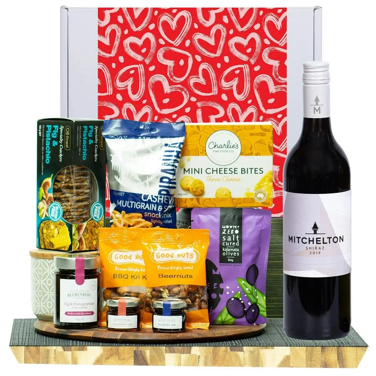 23251L Gourmet Hamper with Mitchelton Shiraz