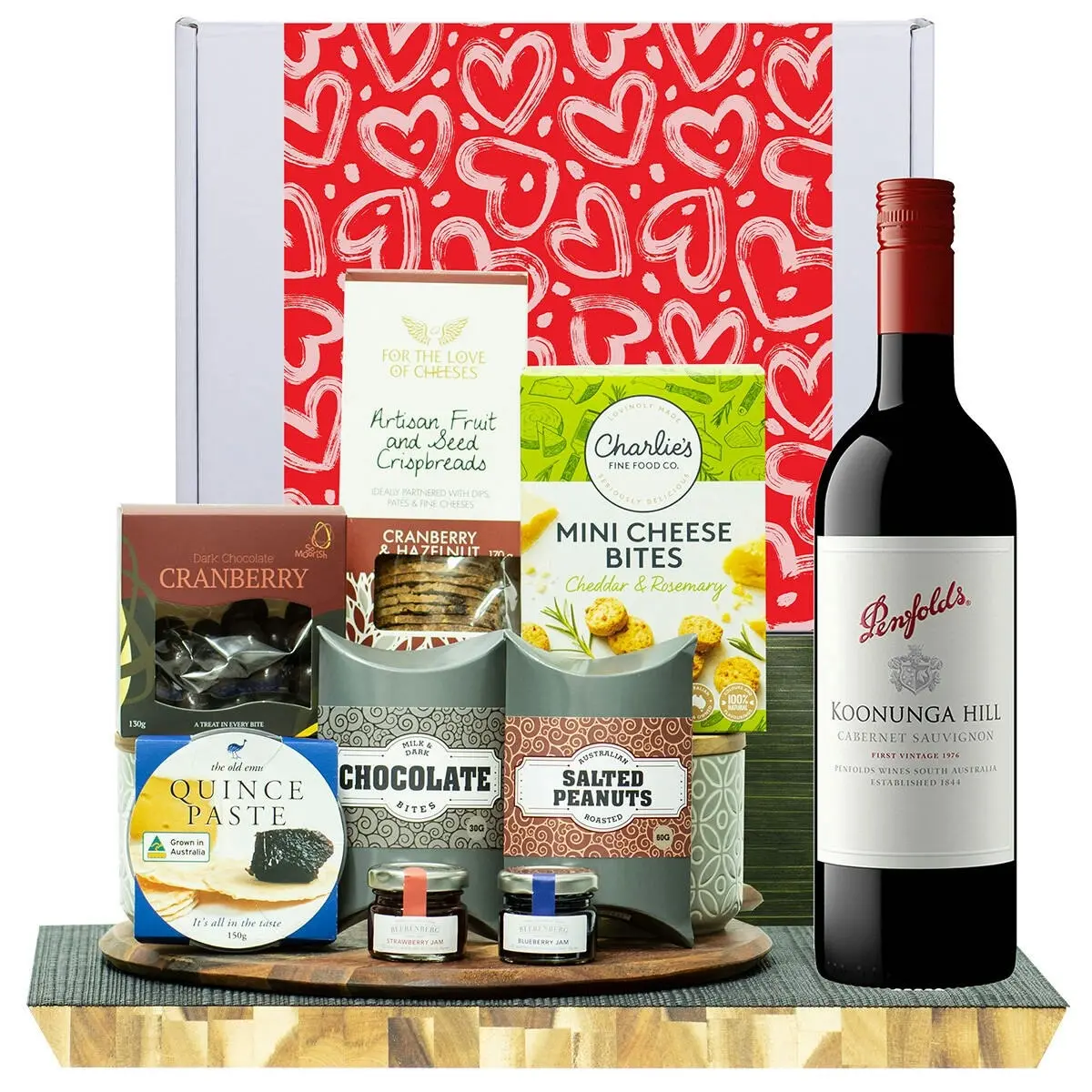 23302L Gourmet Hamper with Penfolds Koonunga Hill Cabernet Sauvignon