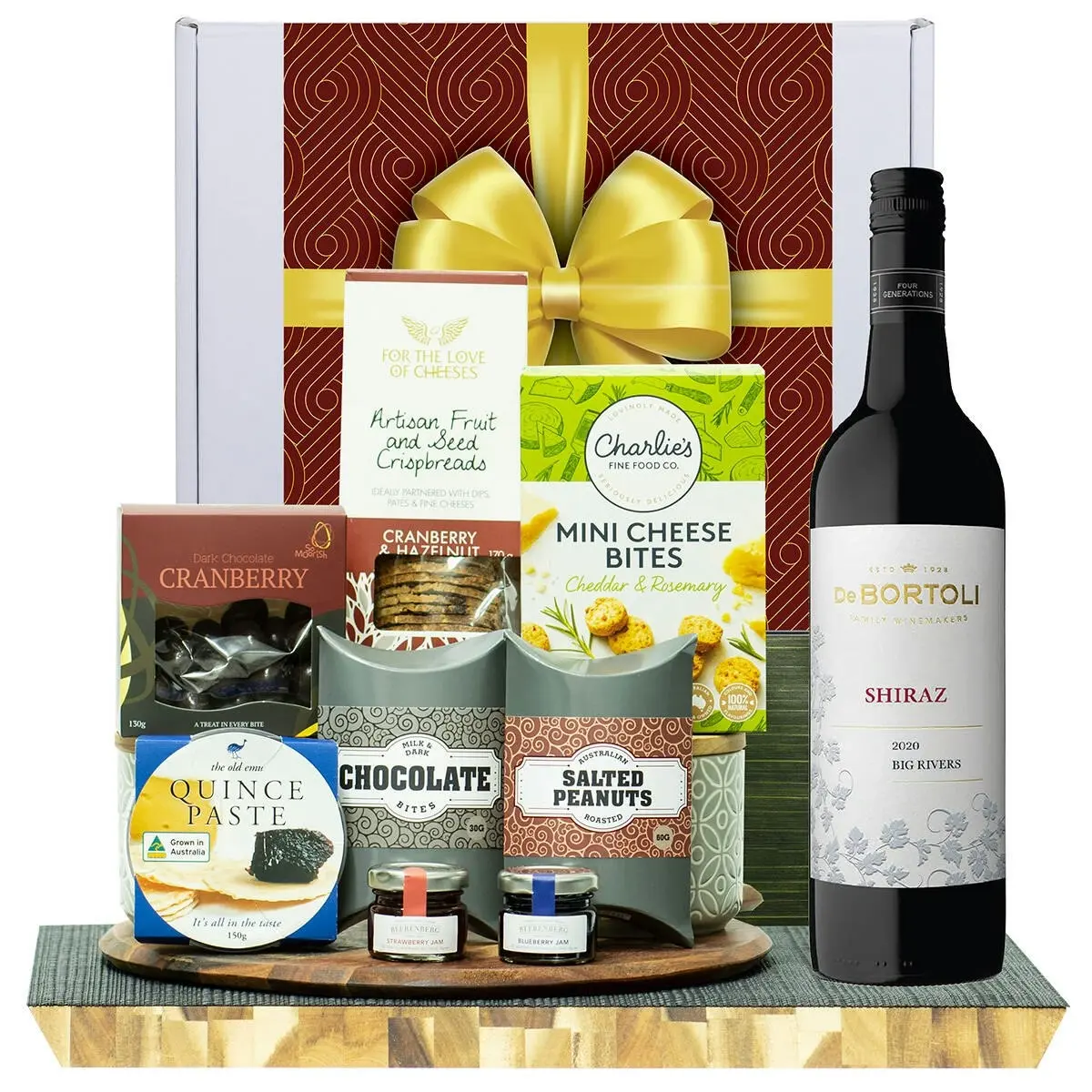 23321A Gourmet Hamper with De Bortoli Big Rivers Shiraz