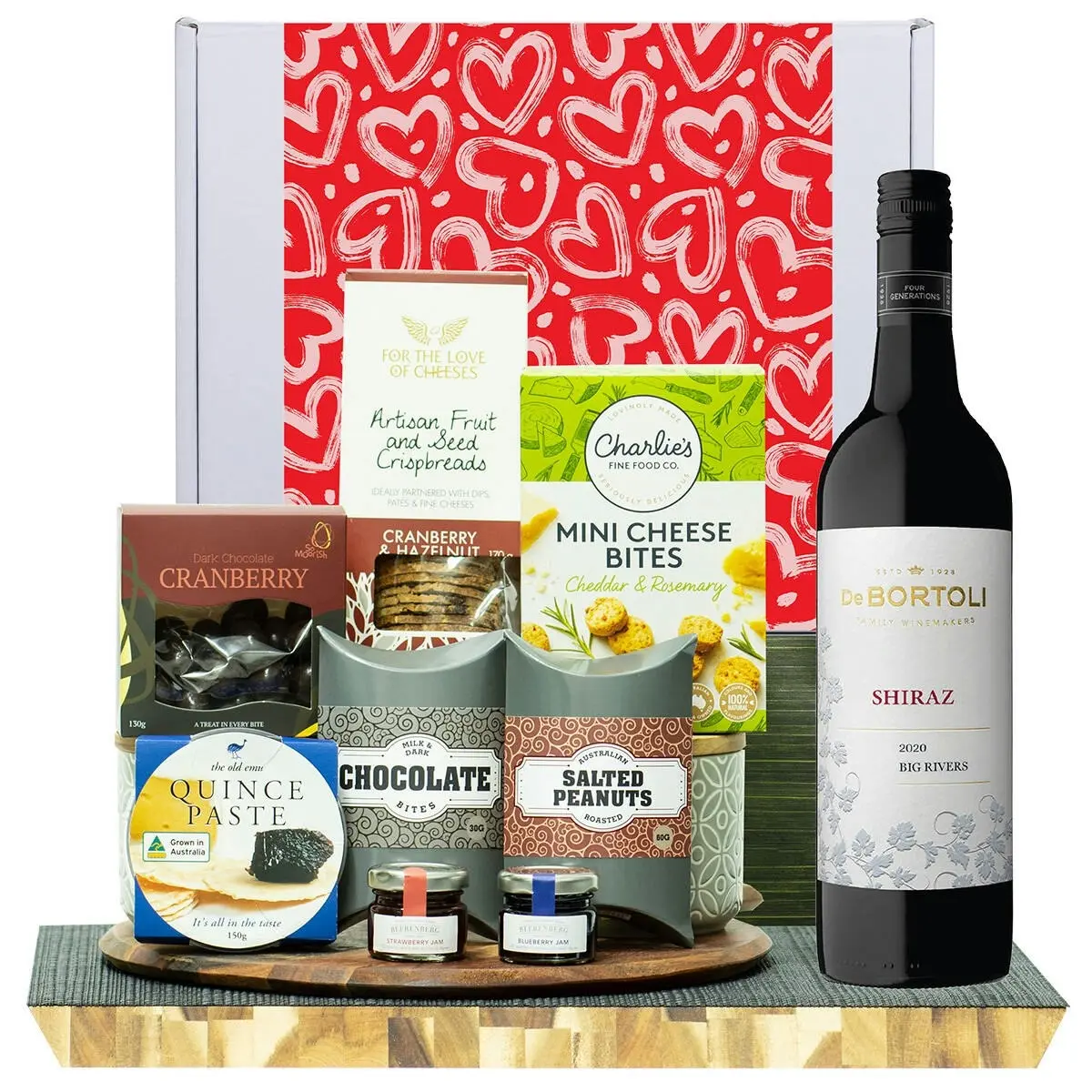 23321L Gourmet Hamper with De Bortoli Big Rivers Shiraz