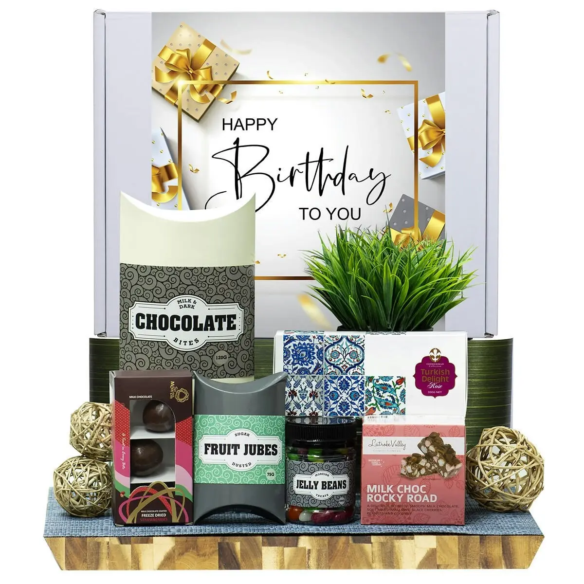 25800C Happy Birthday Gourmet Food Hamper