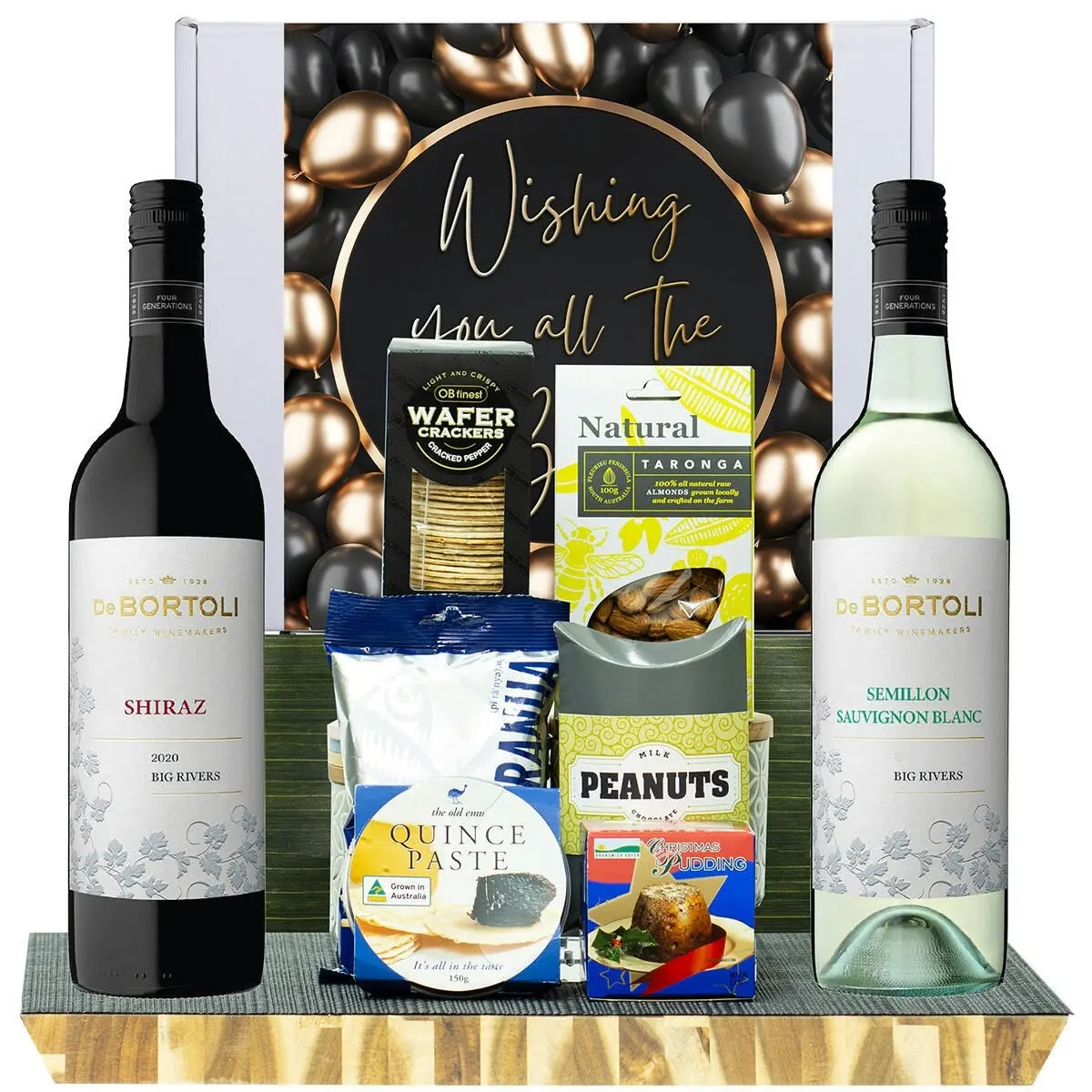 26623D All The Best Hamper with De Bortoli Big Rivers