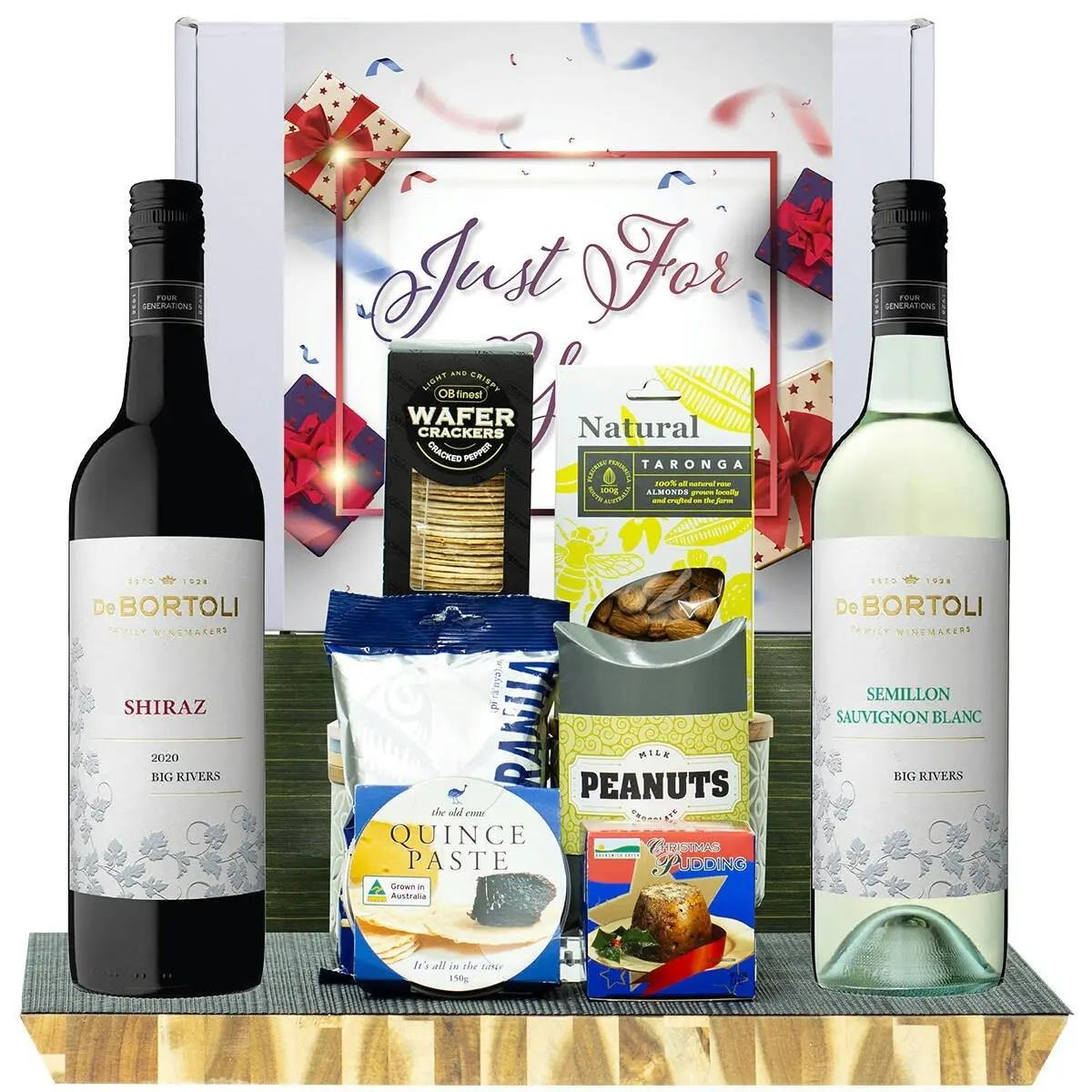 26623E Just For You Hamper with De Bortoli Big Rivers