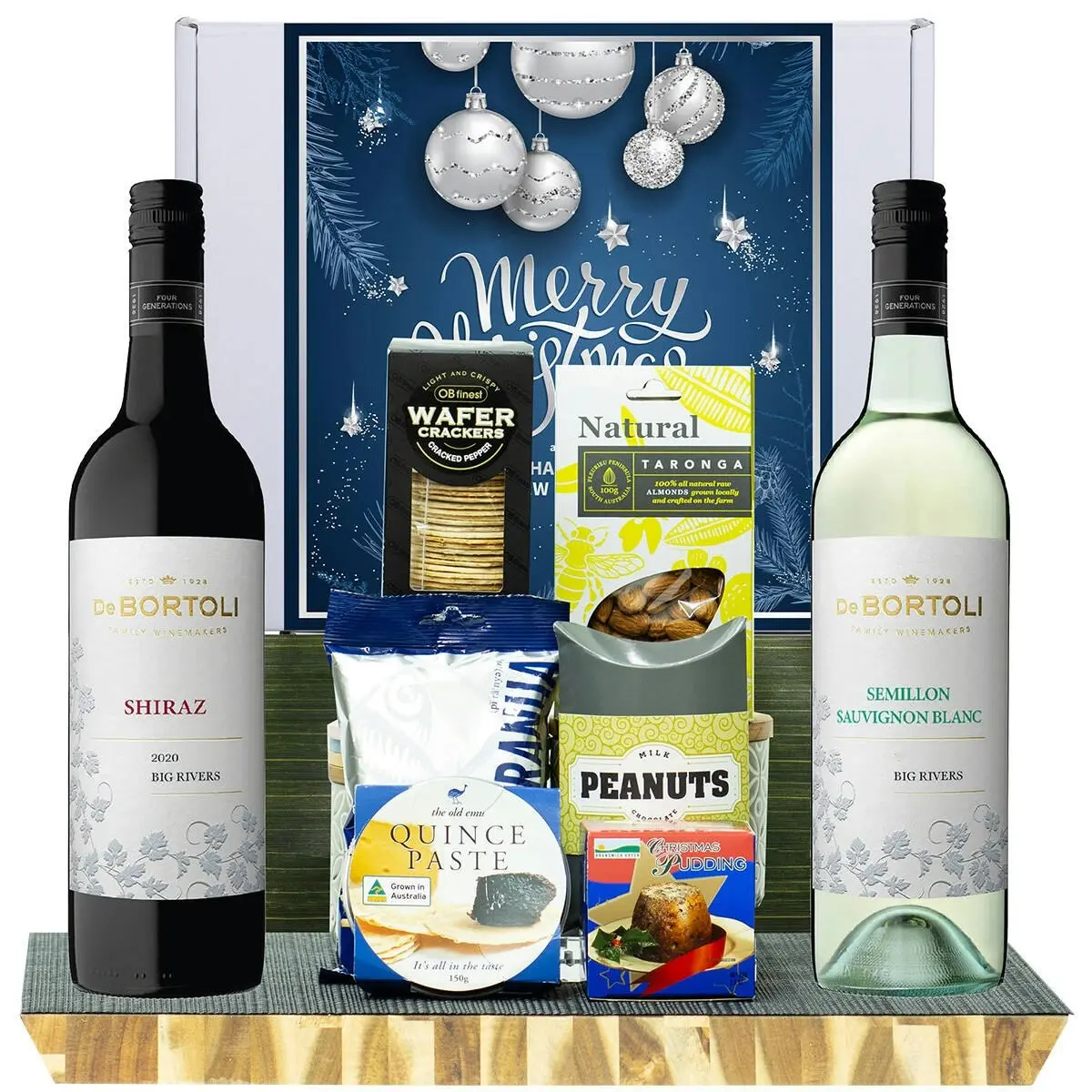 26623X Christmas Hamper with De Bortoli Big Rivers