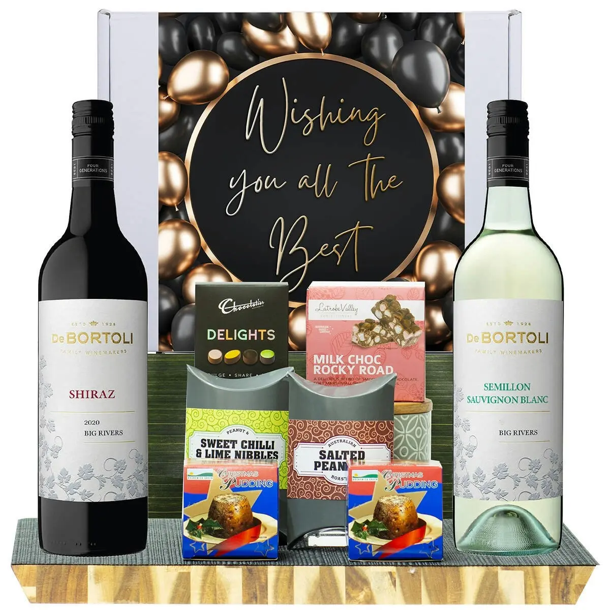 26823D All The Best Hamper with De Bortoli Big Rivers