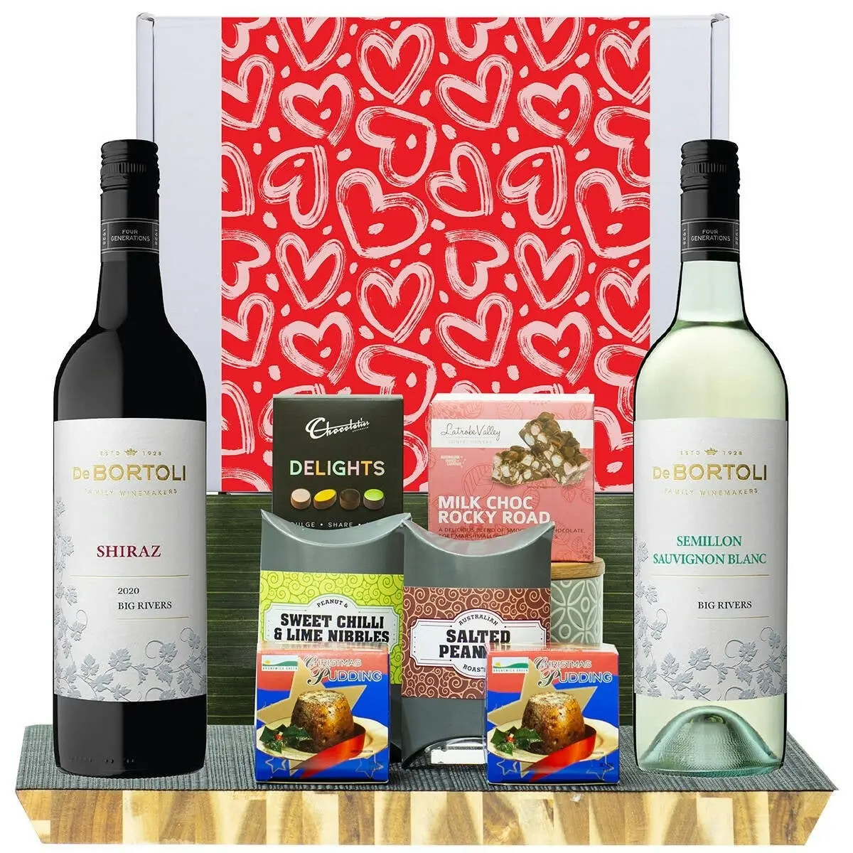 26823L Christmas Hamper with De Bortoli Big Rivers