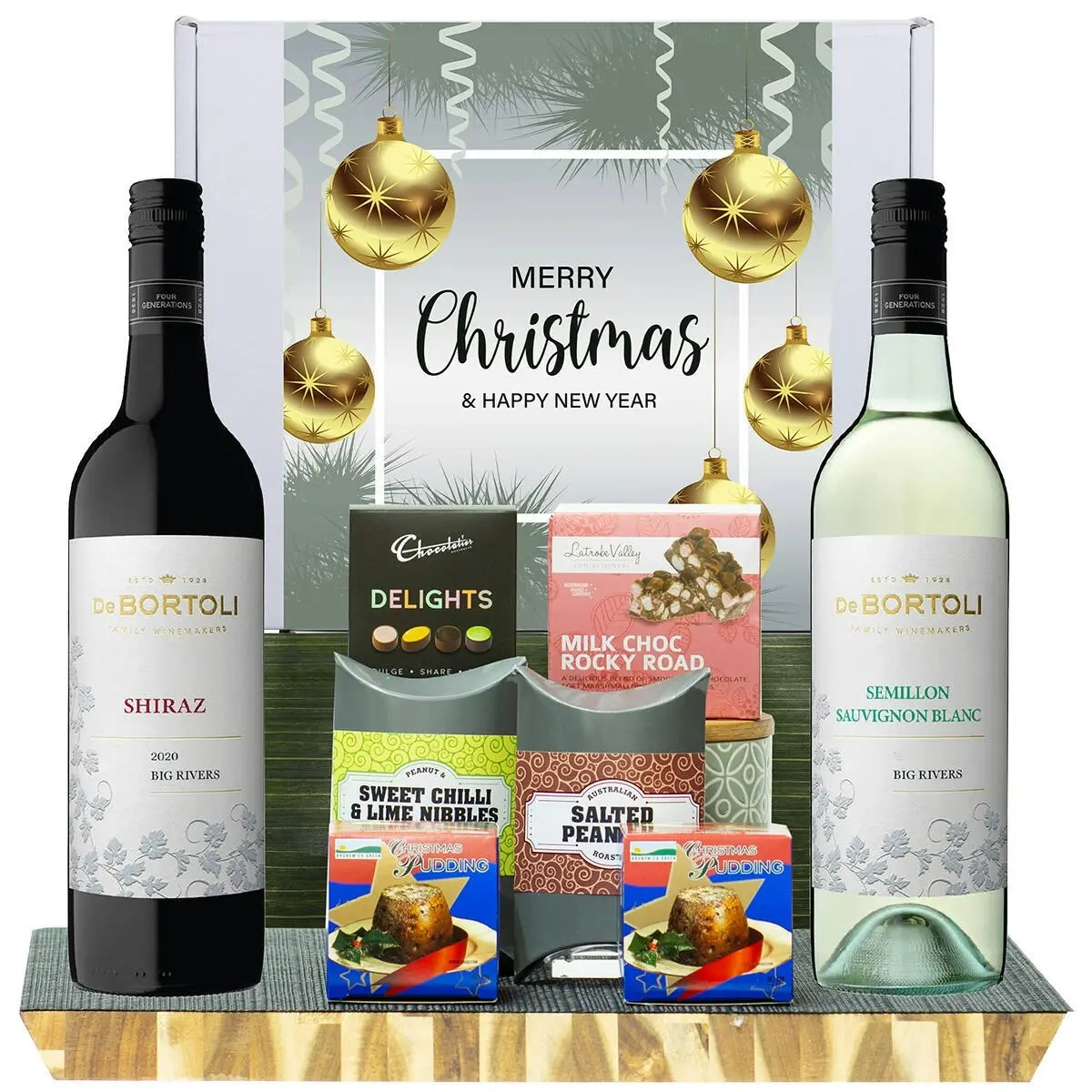 26823U Christmas Hamper with De Bortoli Big Rivers