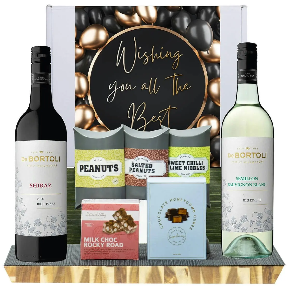 29023D All The Best Gourmet Hamper with De Bortoli Big Rivers