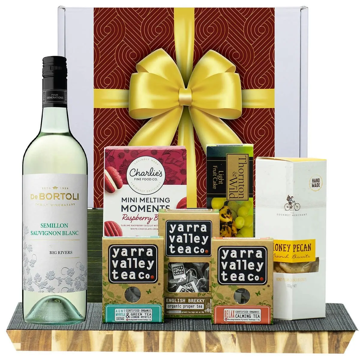 29722A Gourmet Hamper with De Bortoli Big Rivers Semillon Sauvignon Blanc