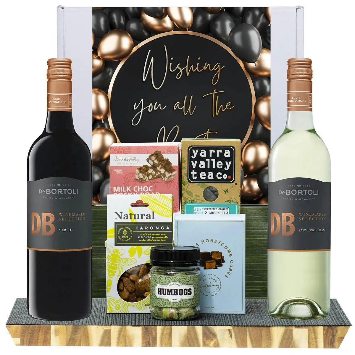 29126D All The Best Gourmet Hamper with De Bortoli DB Merlot