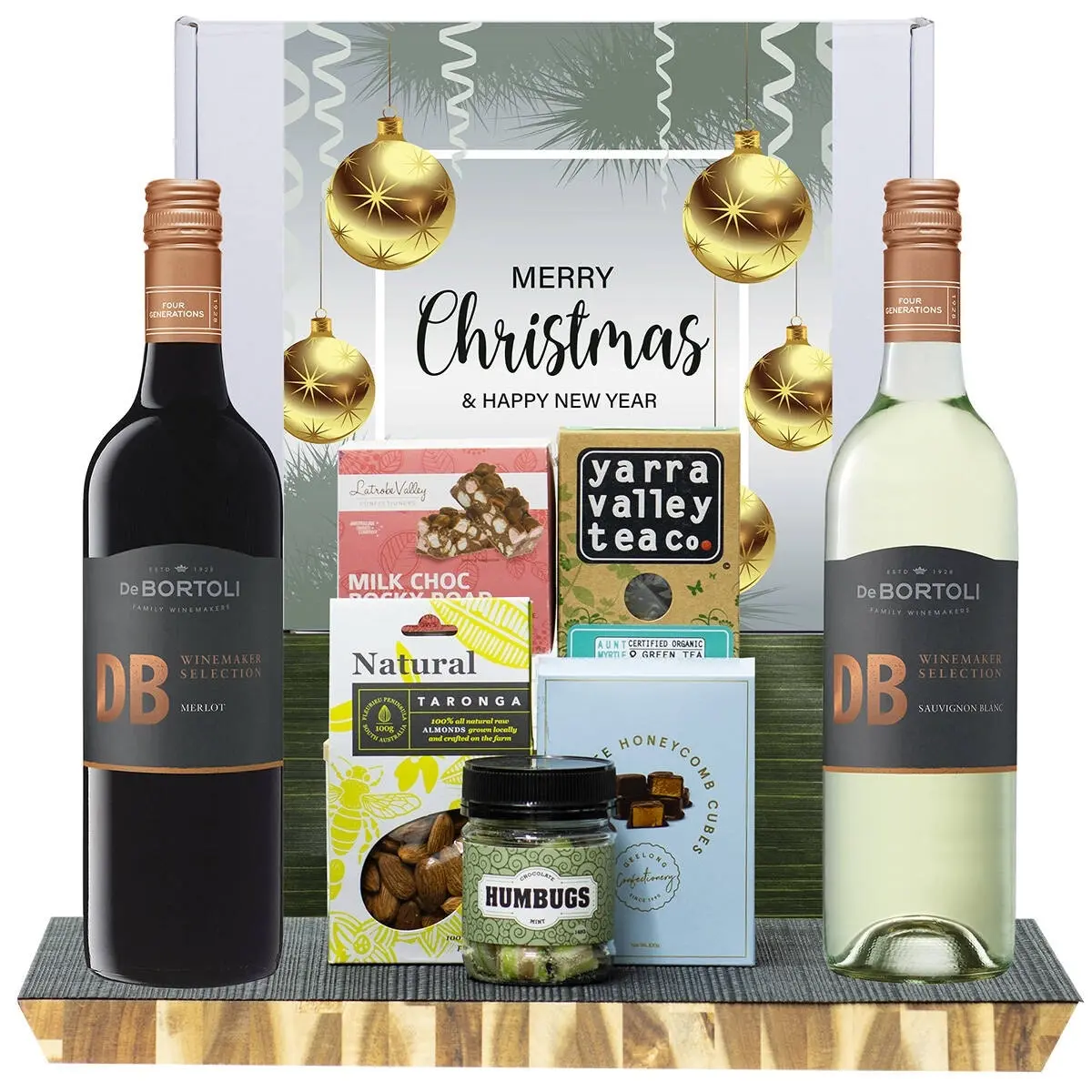 29126U Christmas Gourmet Hamper with De Bortoli DB Merlot