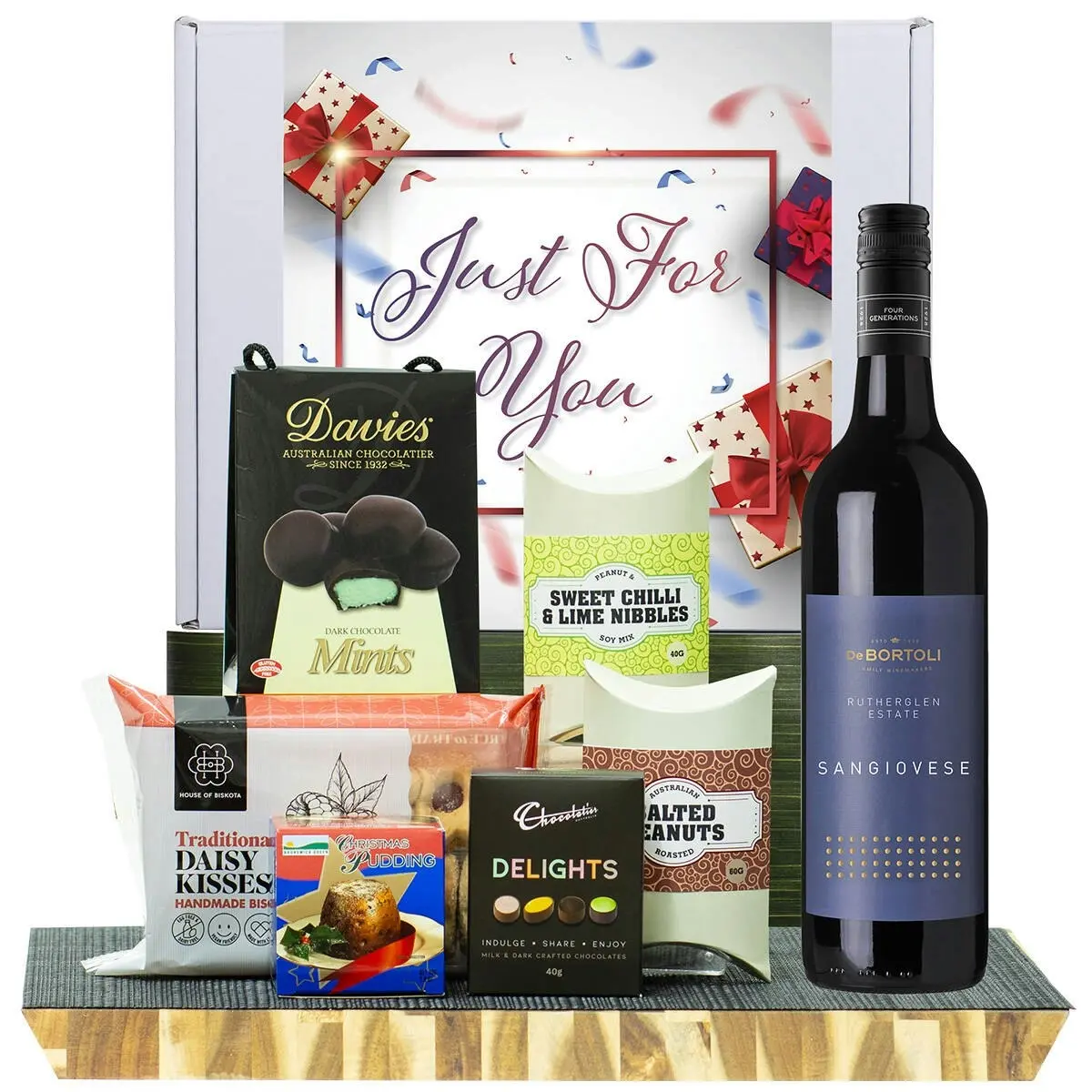 26530E Just For You Hamper with De Bortoli Rutherglen Sangiovese